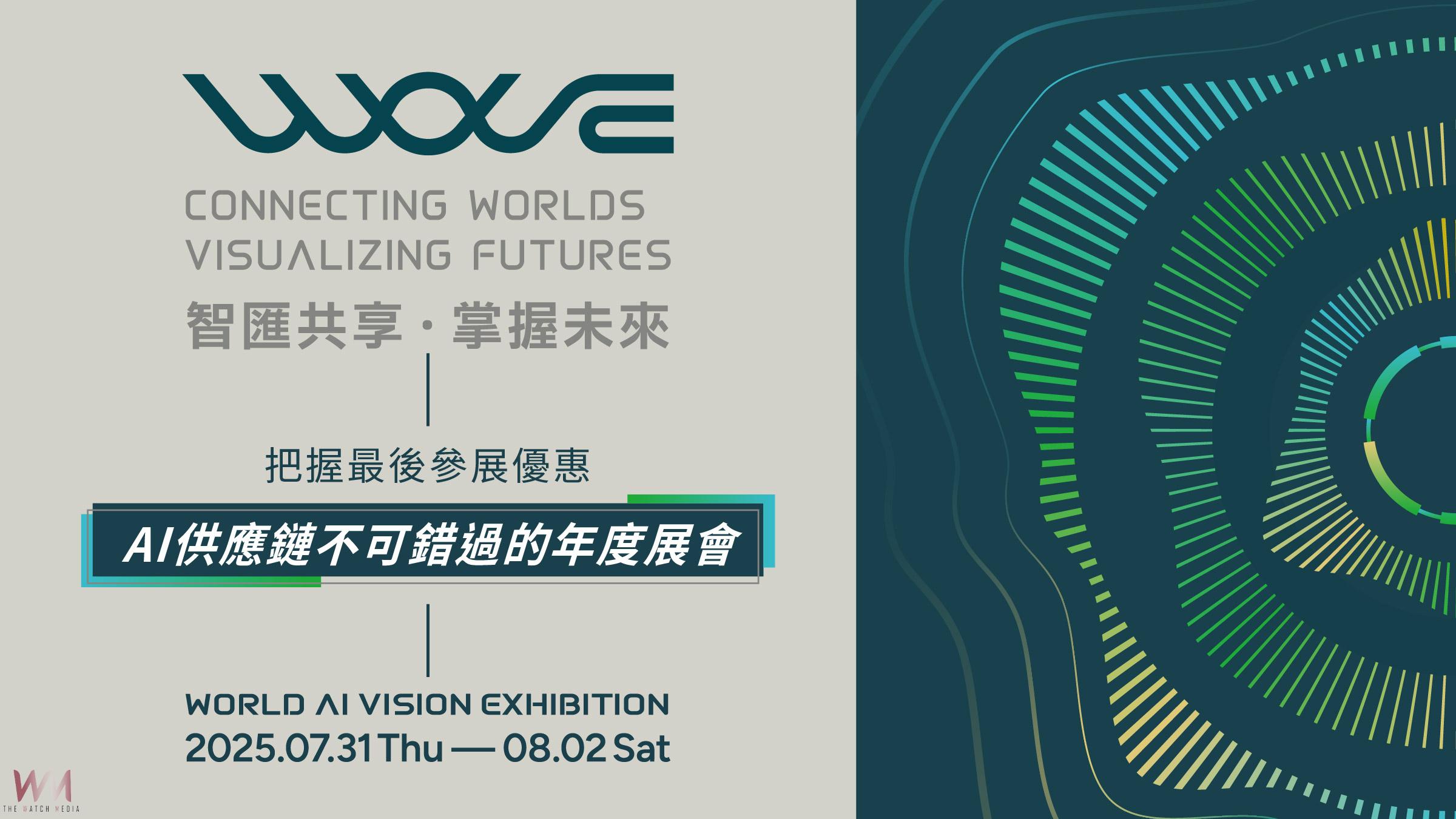 今年最後一場AI指標展 前進WAVE 2025搶攻AI應用媒合商機 - https://www.watchmedia01.com