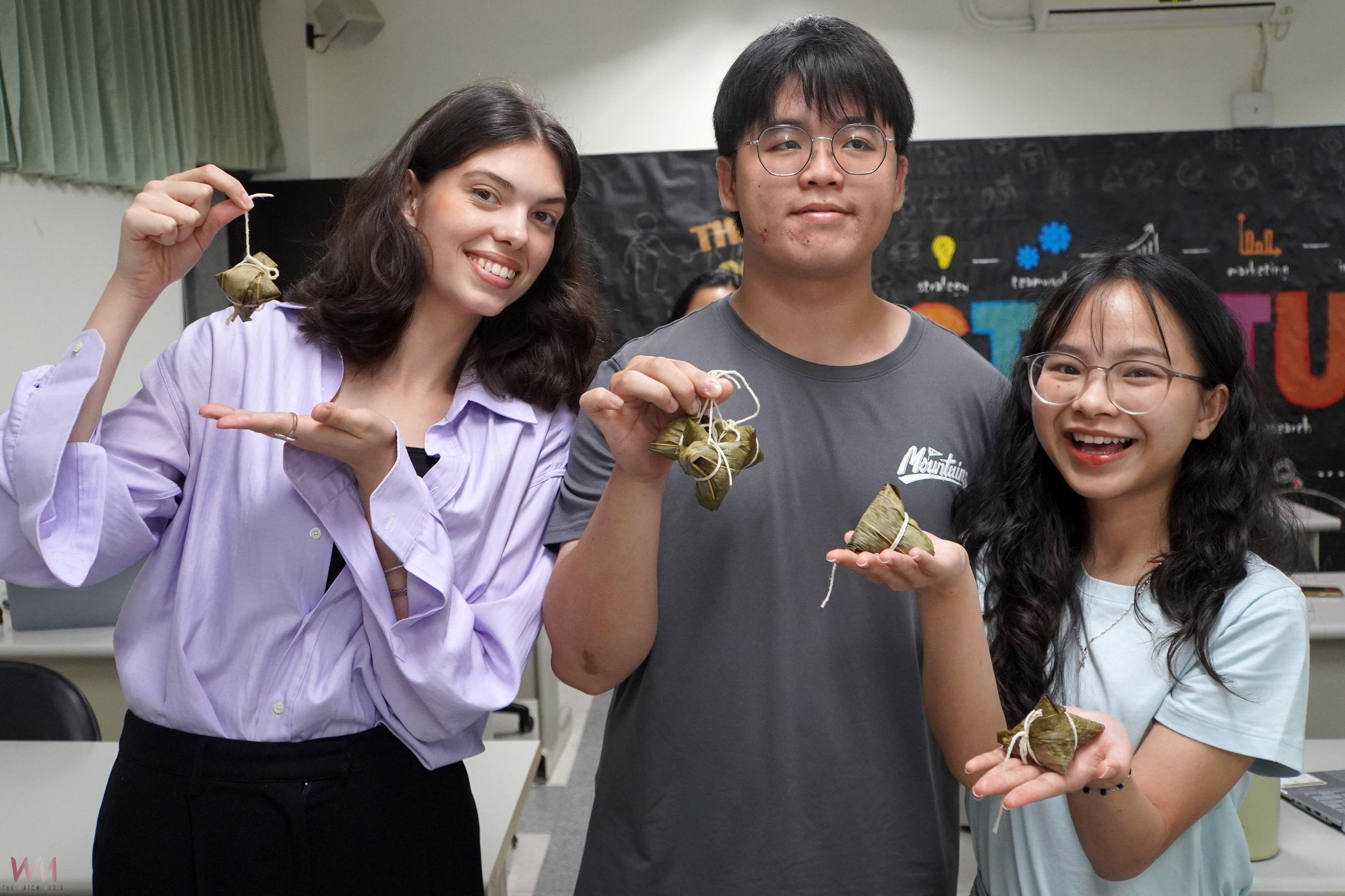 端午粽飄香 大葉大學企管系邀國際生體驗台灣文化 - https://www.watchmedia01.com