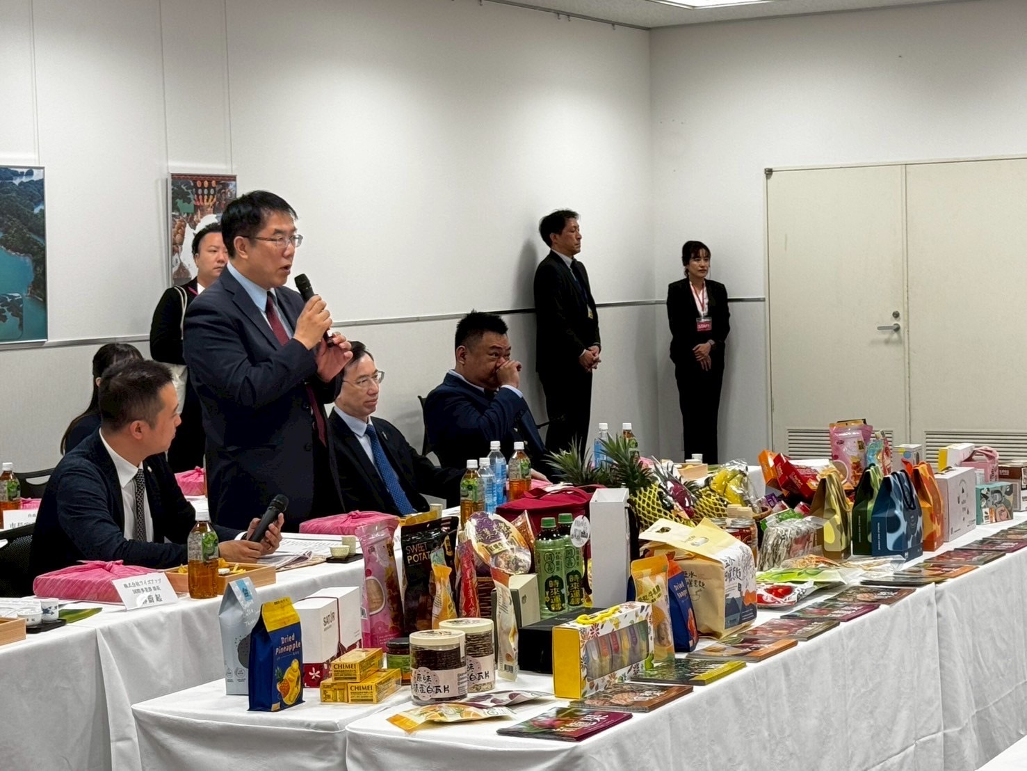 黃偉哲赴熊本永旺推台南農產 美味物產征服當地人味蕾 - https://www.watchmedia01.com