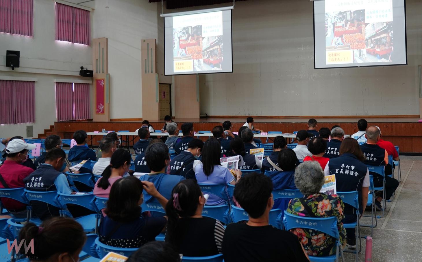 斗六西市場整修第三次說明 攤販安置與通行安全並重 - https://www.watchmedia01.com