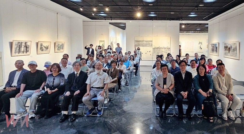 開啟多元對話!林政宜師承嶺南畫派 籌備10年書畫印展登場 - https://www.watchmedia01.com