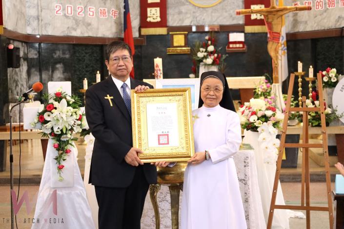 義大利修女趙秀容奉獻偏鄉一甲子 殯葬彌撒千人不捨送行 - https://www.watchmedia01.com