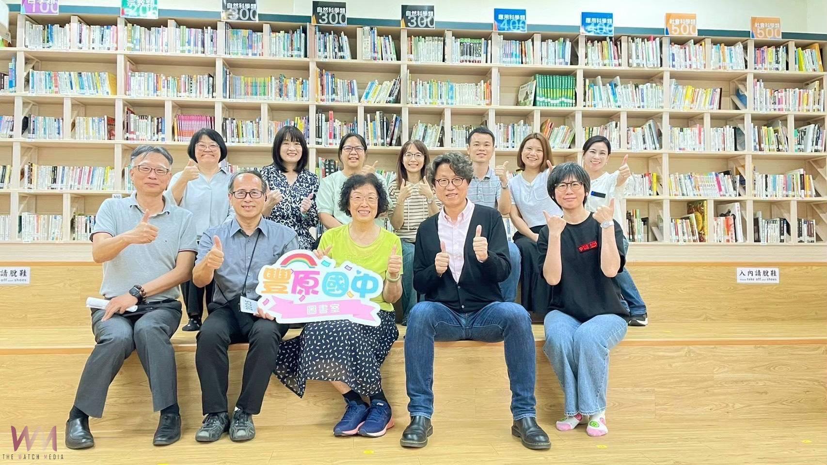 中市「閱讀教育輔導團」列車開進校園　共創多元閱讀未來 - https://www.watchmedia01.com