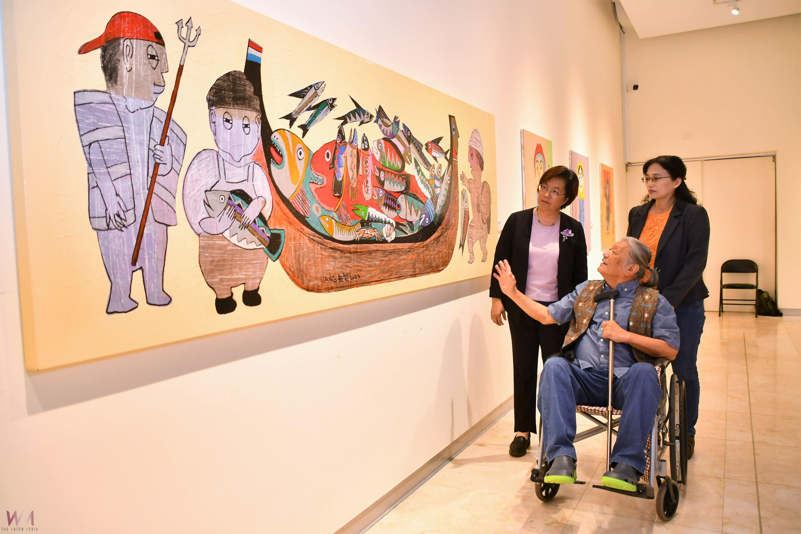 梁奕焚《離鄉‧懷鄉‧返鄉》藝術展　彰化美術館溫情開展 - https://www.watchmedia01.com