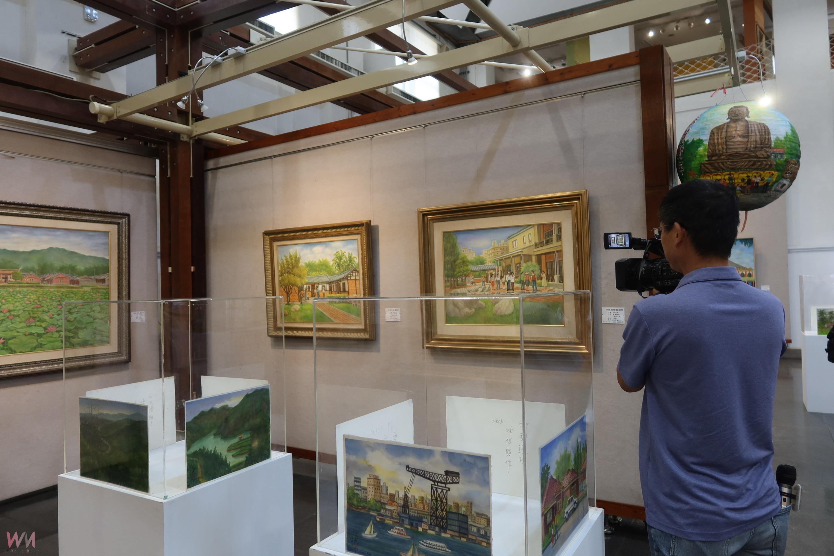 （有影片）／筆下的風景與記憶　林俊寅繪畫創作展彰化藝術館展出 - https://www.watchmedia01.com