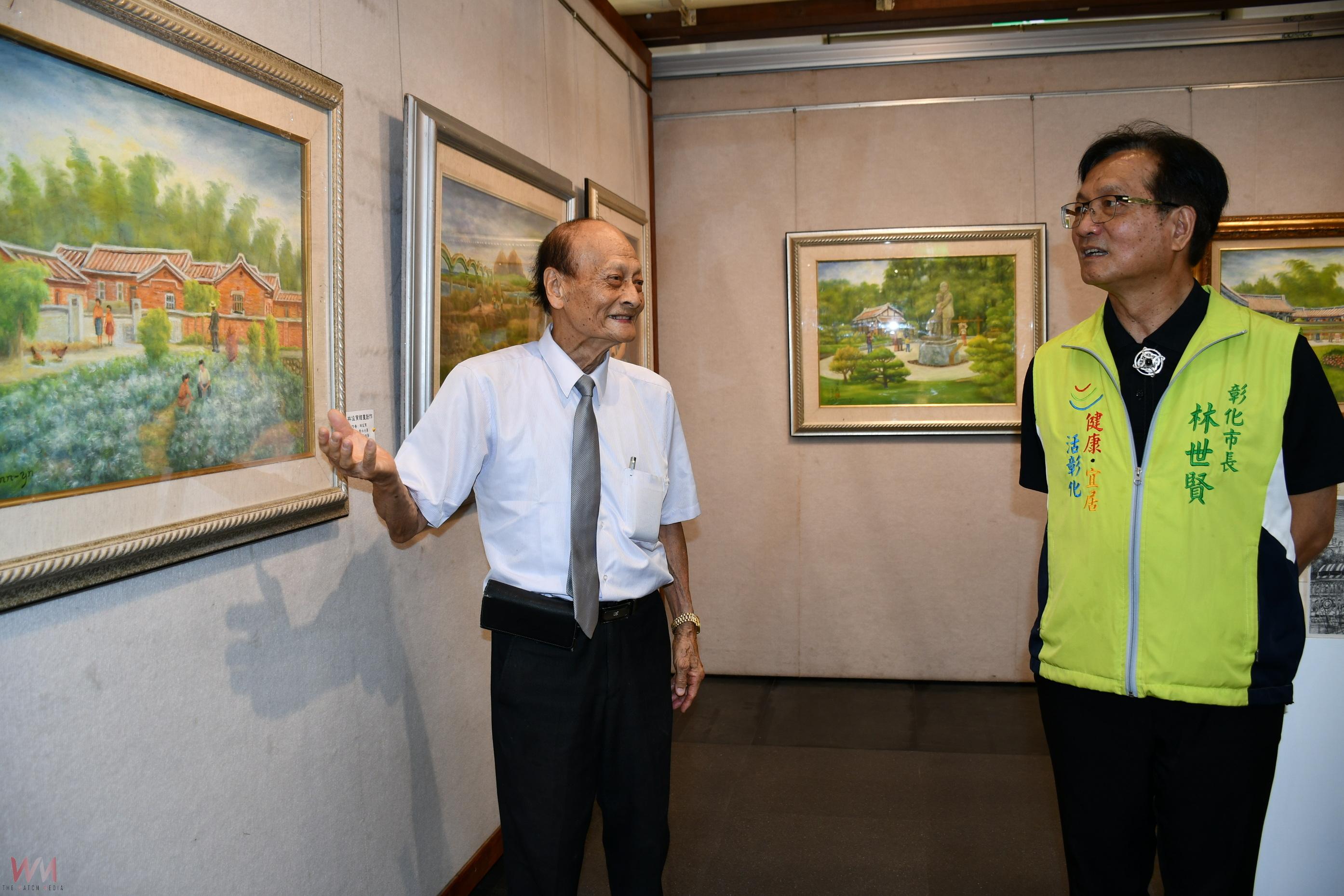 （有影片）／筆下的風景與記憶　林俊寅繪畫創作展彰化藝術館展出 - https://www.watchmedia01.com