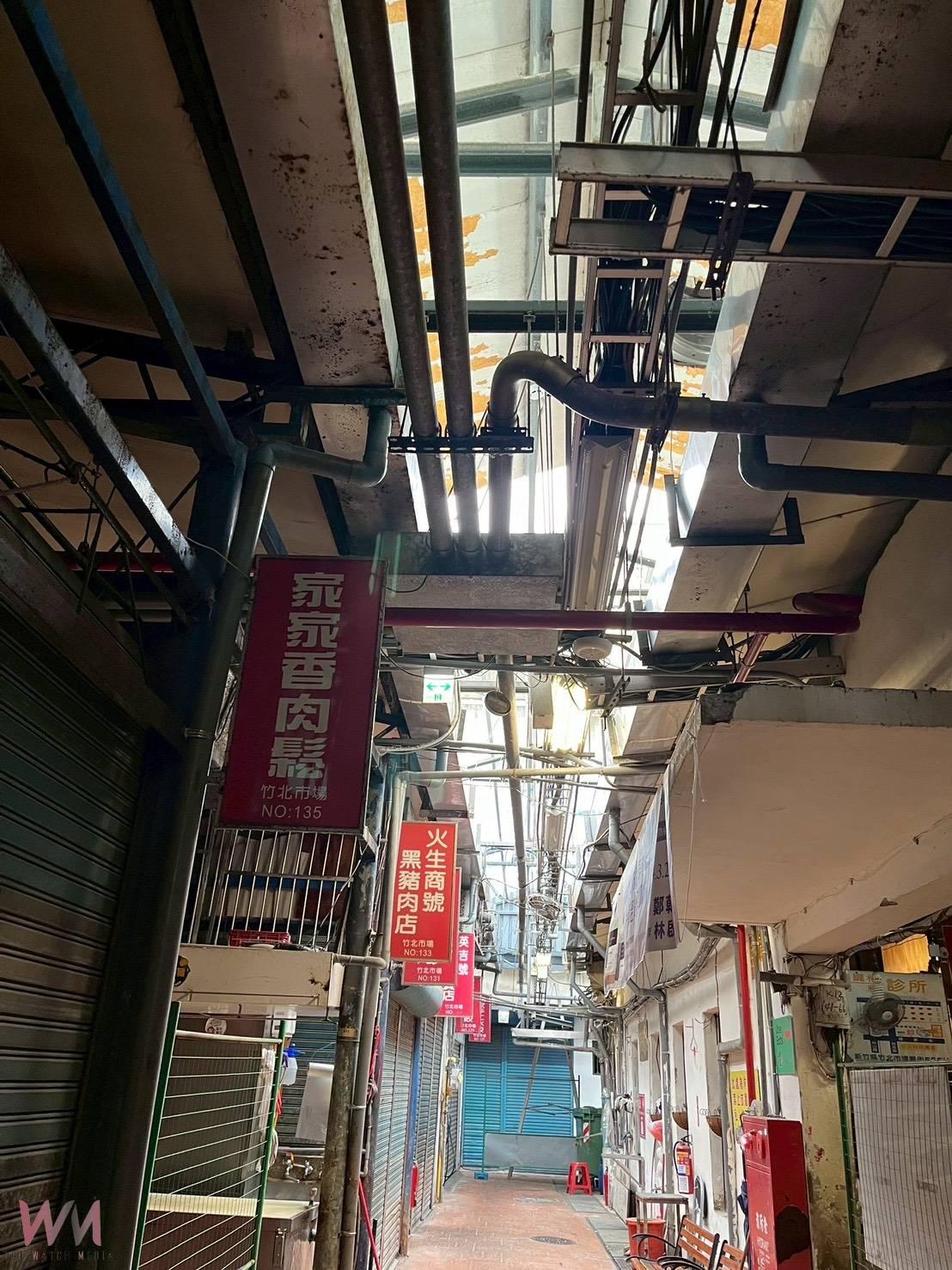 竹北傳統市場買菜也能拍美照     竹北市公所改造「太子樓廊道」 - https://www.watchmedia01.com