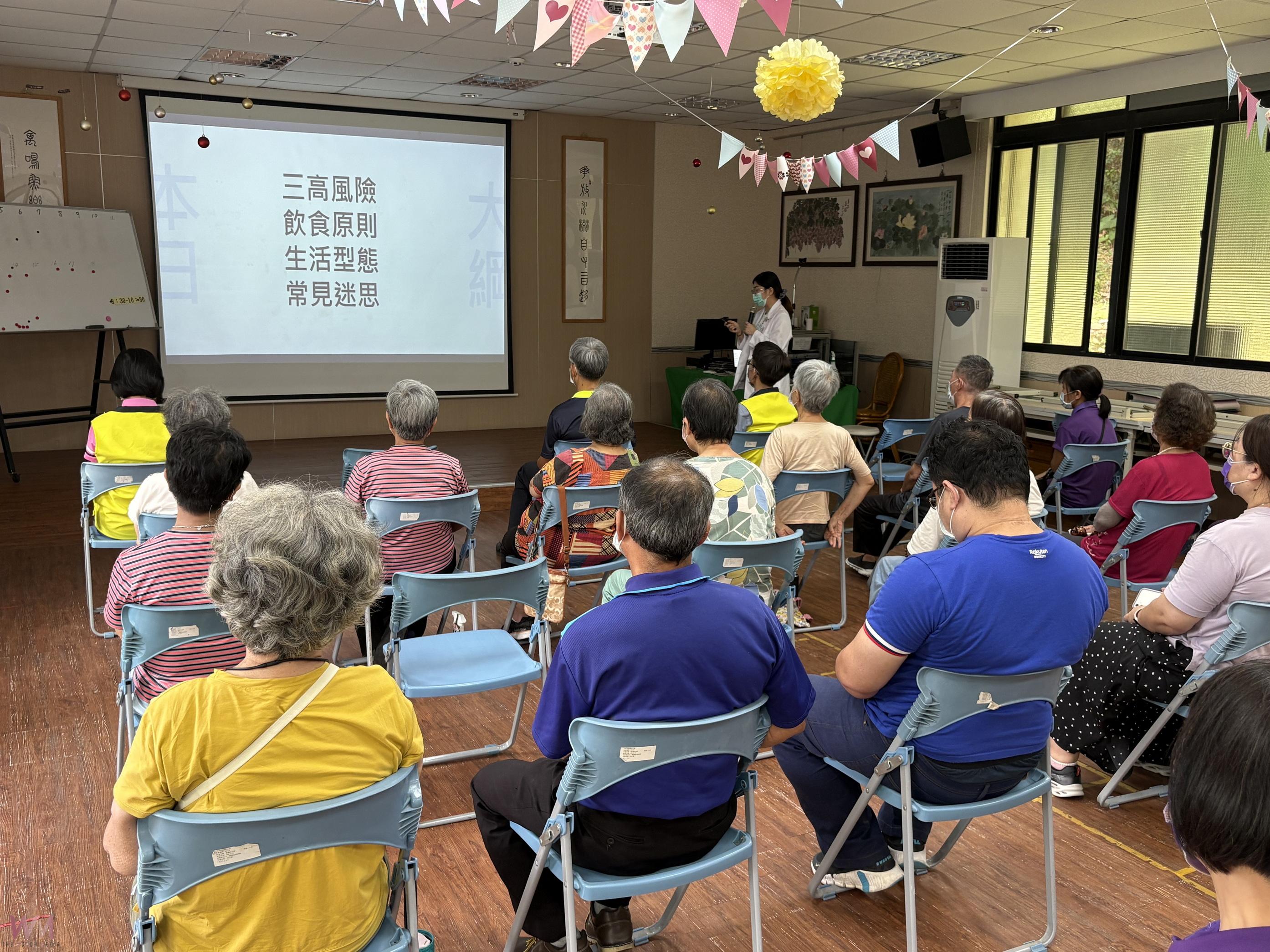 中彰榮家舉辦三高預防健康講座　長輩踴躍提問收穫滿滿 - https://www.watchmedia01.com