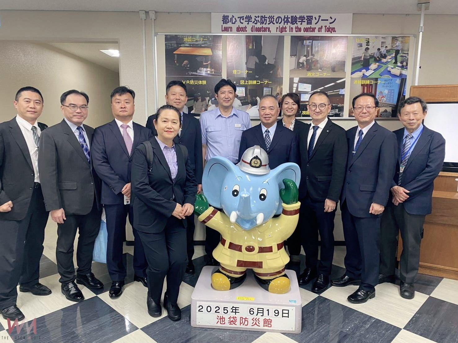 中市消防局長參訪東京消防廳及所屬防災館 深化國際防災交流 - https://www.watchmedia01.com