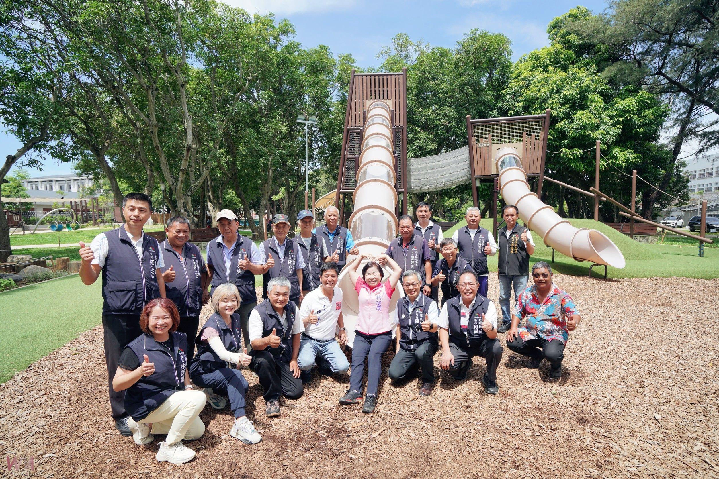 夏日避暑新去處 建設局長視察后里森林公園「搖籃遊戲場」遮陽設施 - https://www.watchmedia01.com