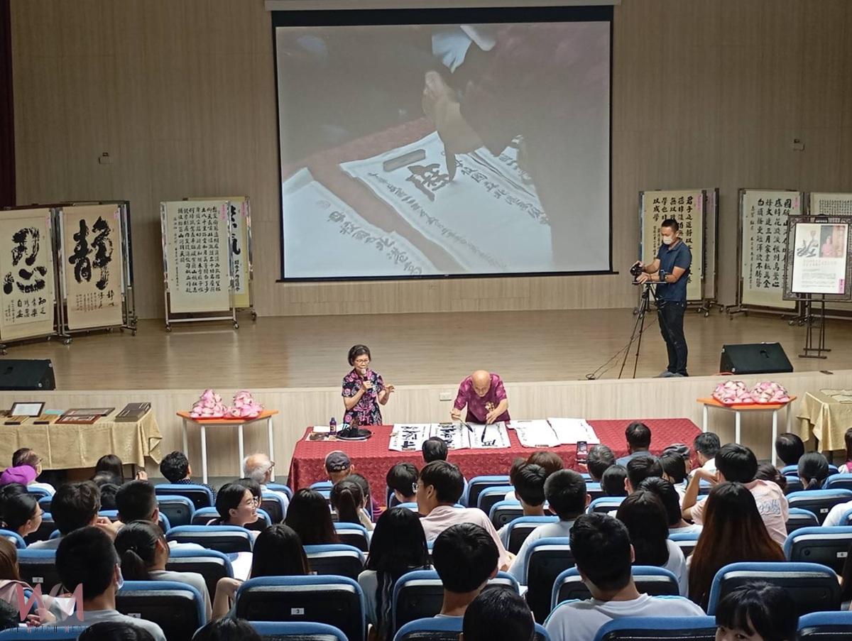 蕭季慧八秩晉六雙管書法大觀 校友榮歸展現藝術傳承 - https://www.watchmedia01.com