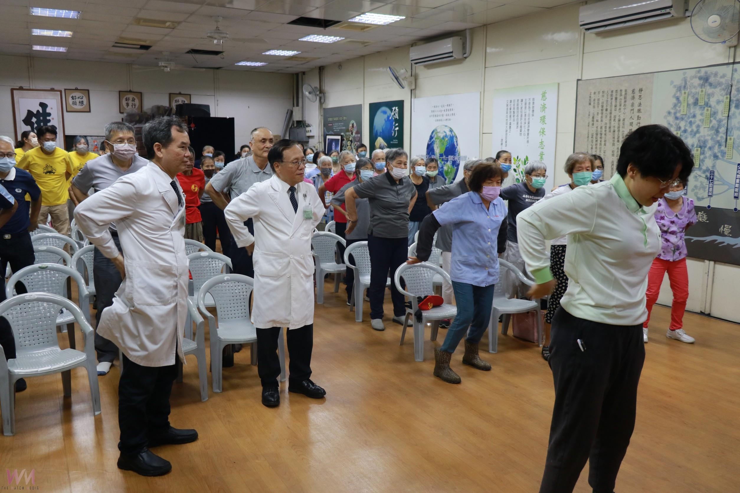 照顧環保志工　台中慈濟醫院推專屬運動操活絡舒展筋骨 - https://www.watchmedia01.com
