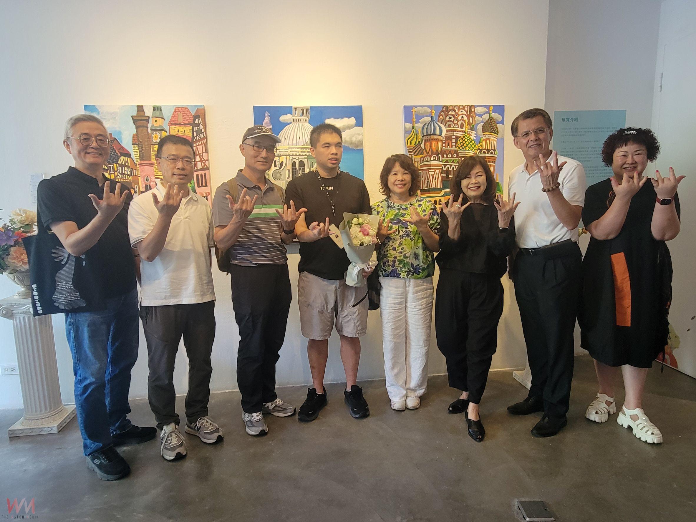 感受日常柔和探索色彩元素 呂淯銨個展「日常‧旁白」光之藝廊登場 - https://www.watchmedia01.com