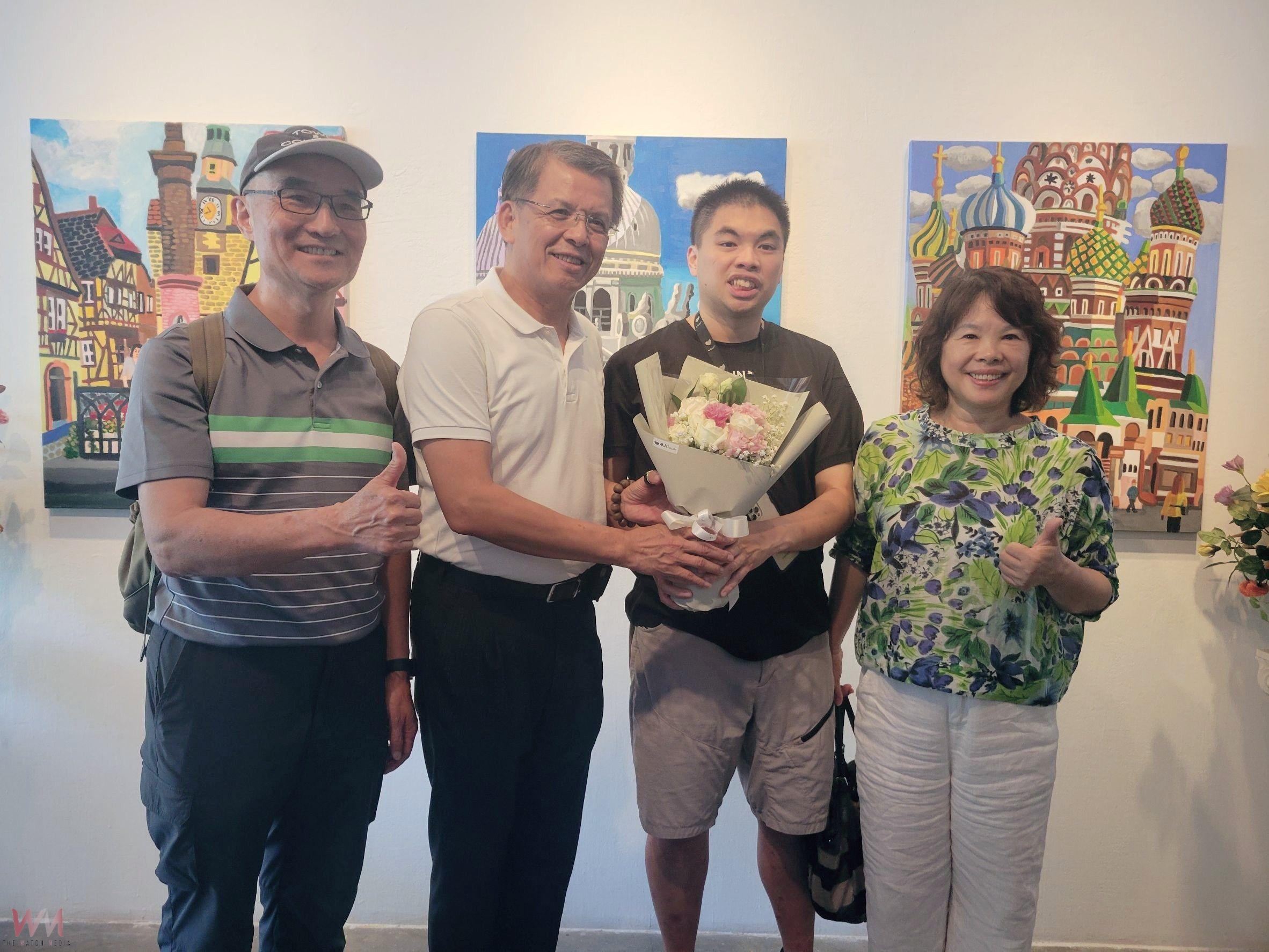 感受日常柔和探索色彩元素　呂淯銨個展「日常‧旁白」光之藝廊登場 - https://www.watchmedia01.com