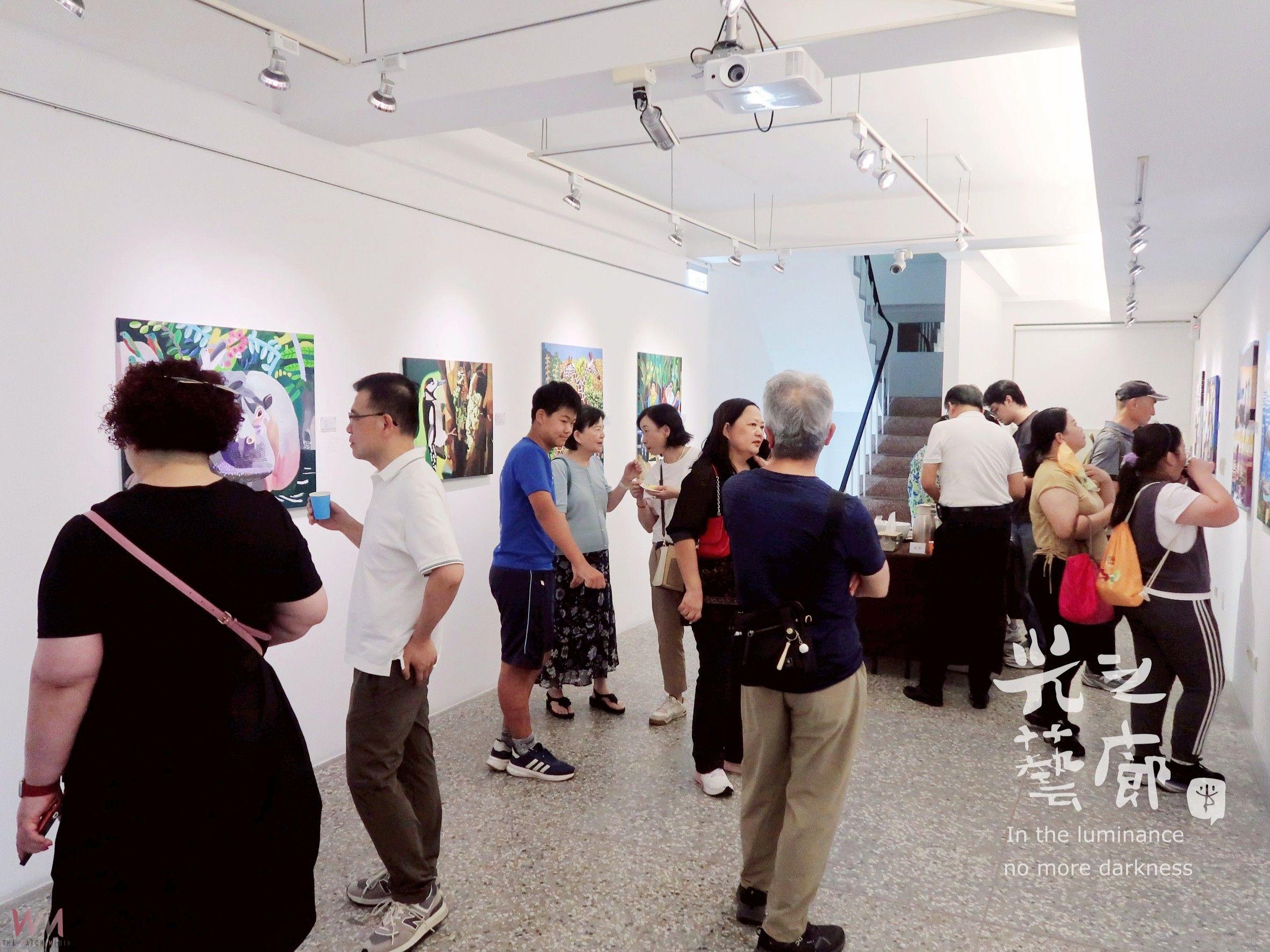 感受日常柔和探索色彩元素　呂淯銨個展「日常‧旁白」光之藝廊登場 - https://www.watchmedia01.com