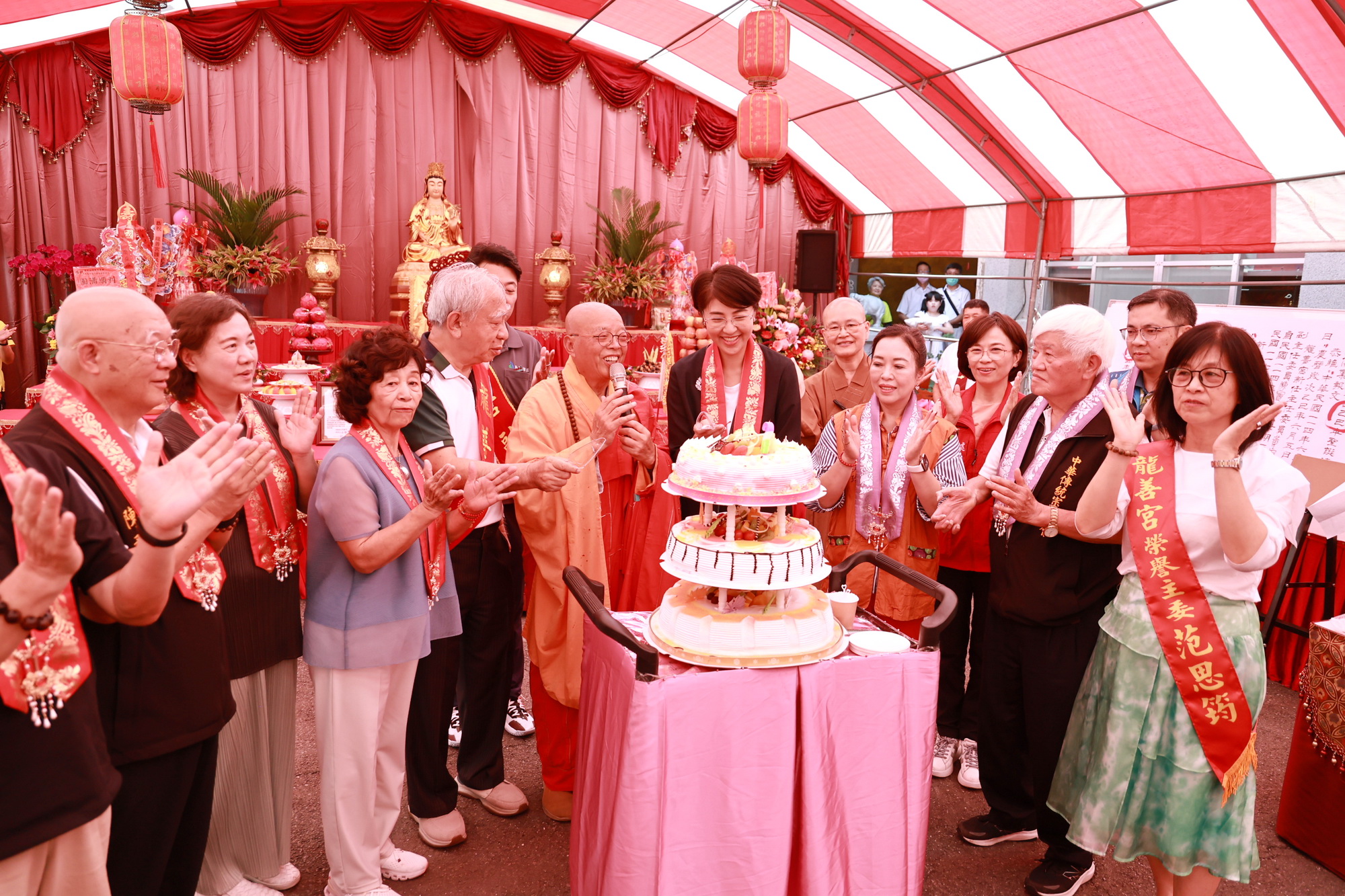 佛光山清德寺舉辦龍善宮護法大將軍聖誕法會 縣長許淑華祈福 - https://www.watchmedia01.com