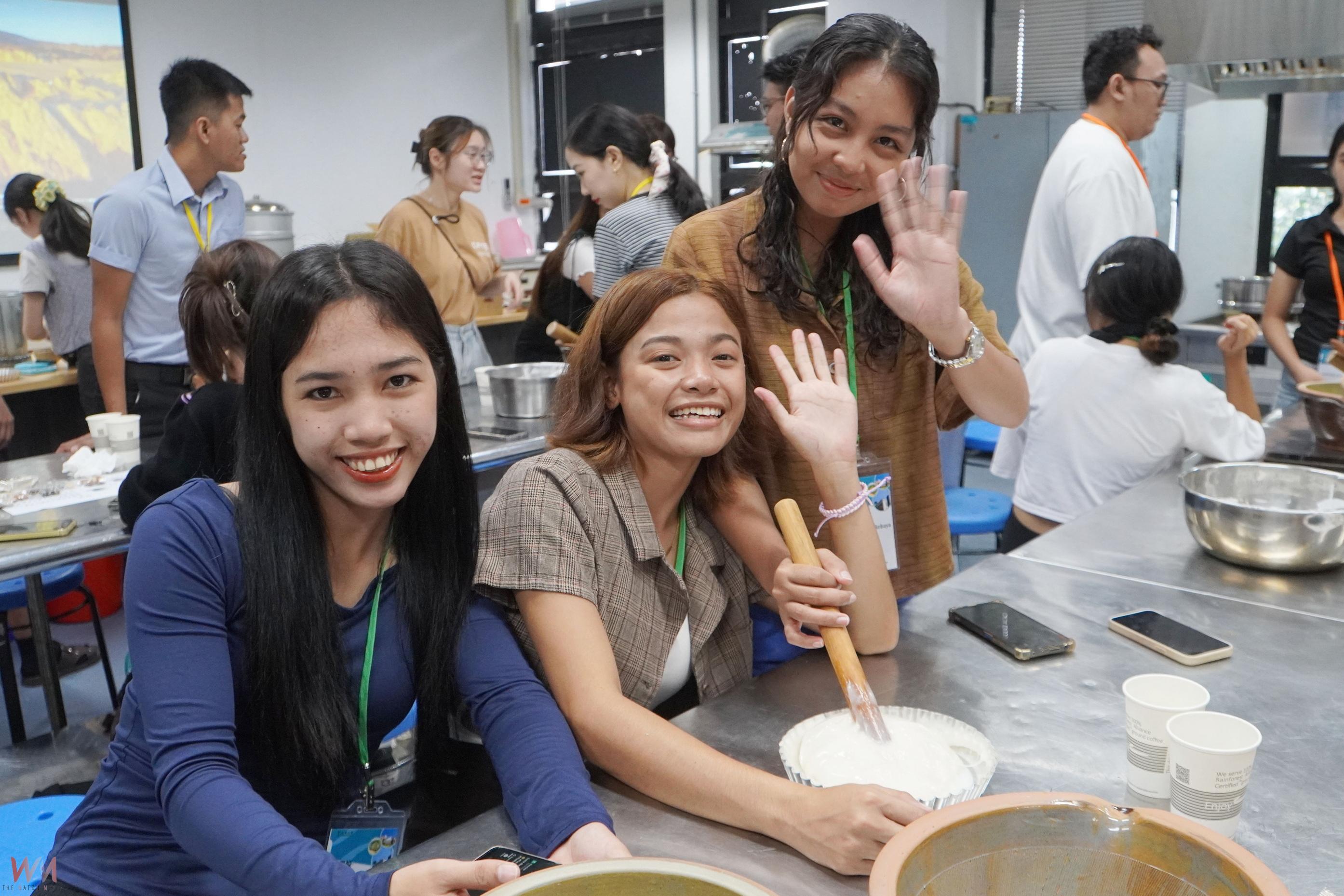 菲律賓遊學大葉大學　DIY麻糬、擂茶　深度體驗台灣飲食文化 - https://www.watchmedia01.com