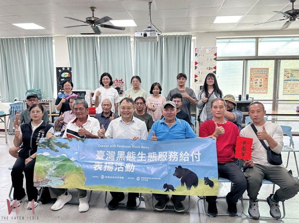 保育生態有功！黑熊現身淺山棲地　大安溪沿線4部落齊心護熊獲頒獎勵金 - https://www.watchmedia01.com