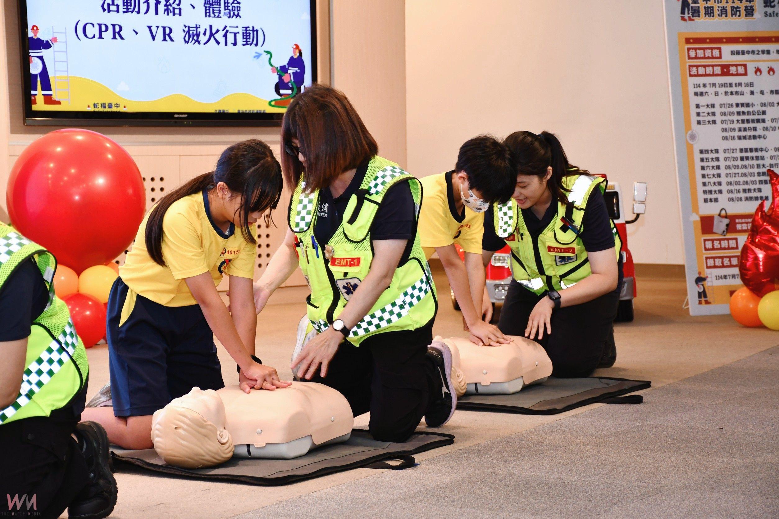 台中市「暑期消防營」熱血開跑　消防局：開放2,000個免費名額 - https://www.watchmedia01.com