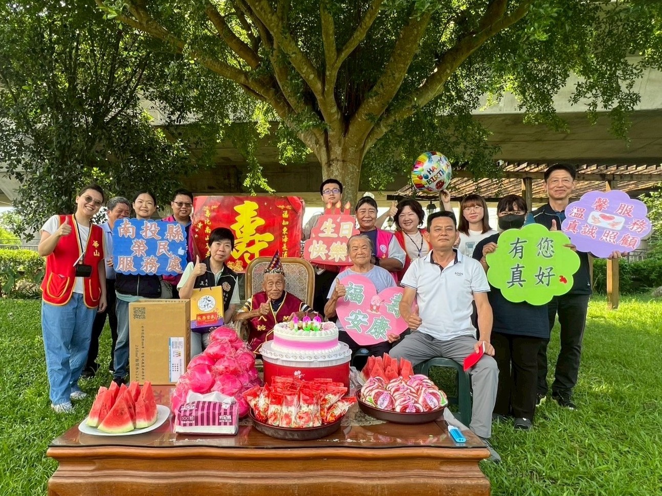 無限祝福！樂活開朗榮民人瑞蔡伯伯108歲嵩壽 - https://www.watchmedia01.com