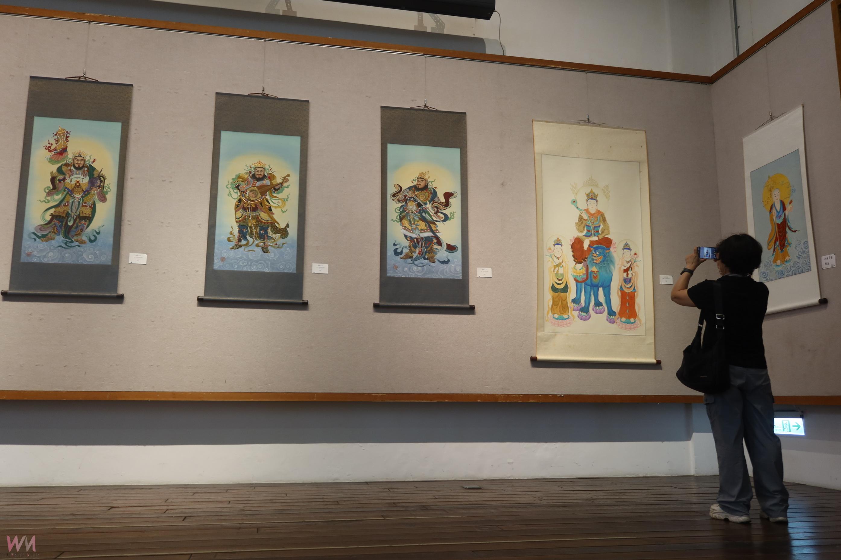（有影片）／ 墨韻禪心　彰化法喜畫會展出90幅工筆佛畫　展期至7/13 - https://www.watchmedia01.com