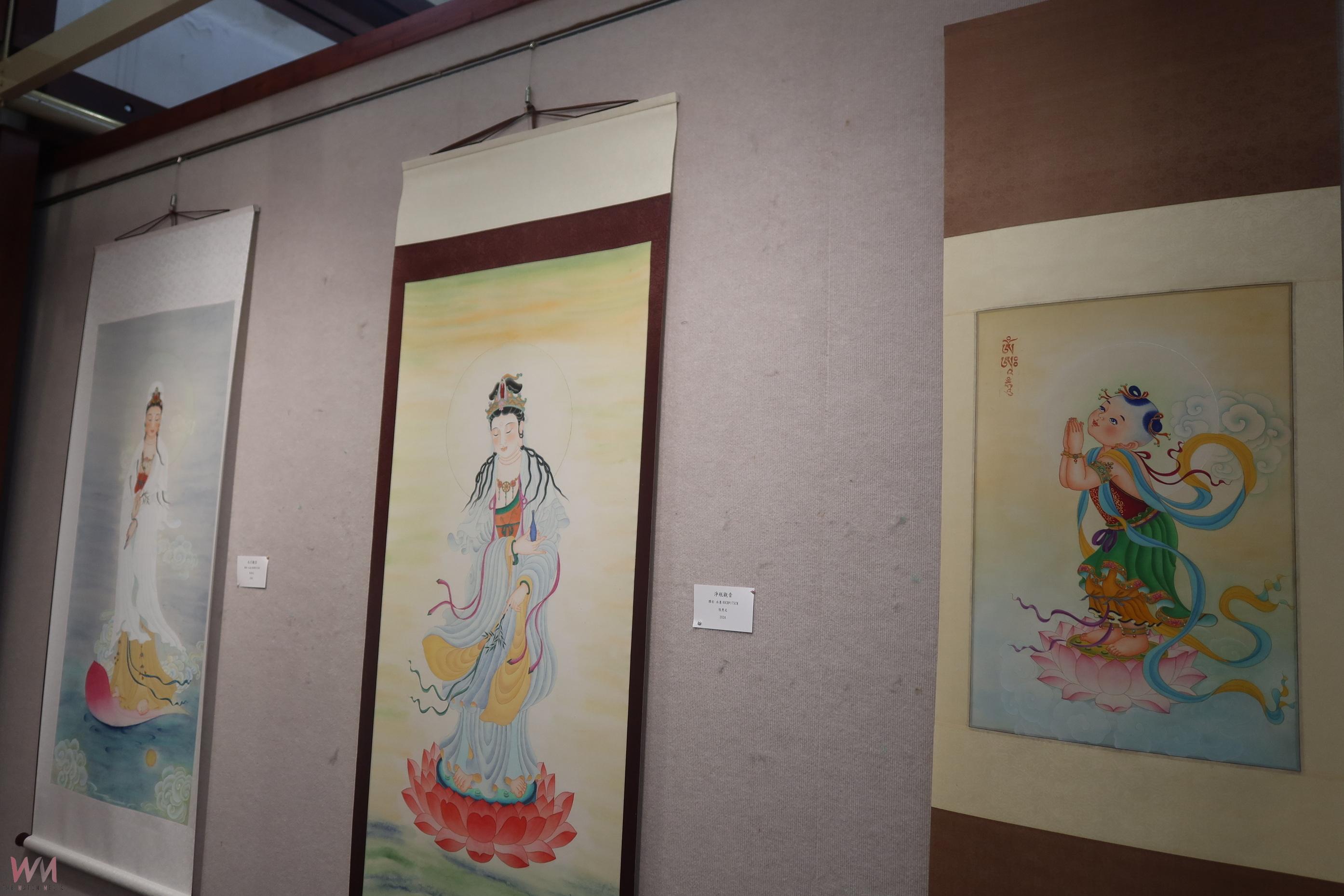 （有影片）／ 墨韻禪心　彰化法喜畫會展出90幅工筆佛畫　展期至7/13 - https://www.watchmedia01.com