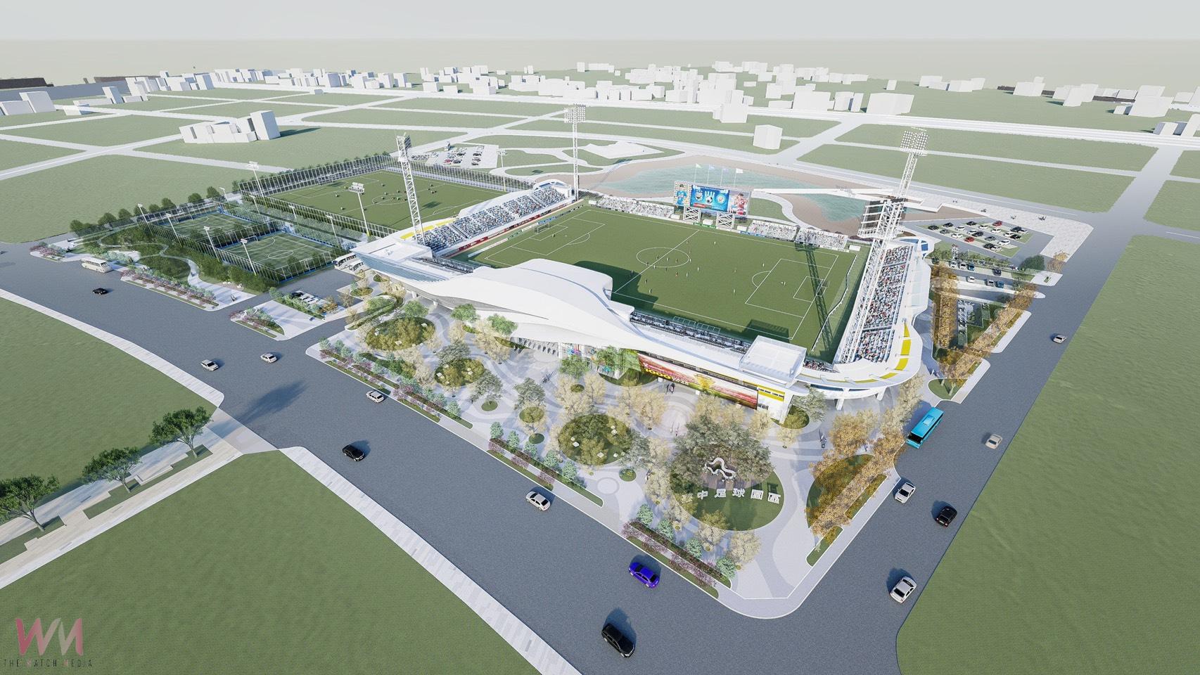 打造優質訓練環境　全台首座國際AFC認證「台中足球運動休閒園區」今7/2上梁 - https://www.watchmedia01.com