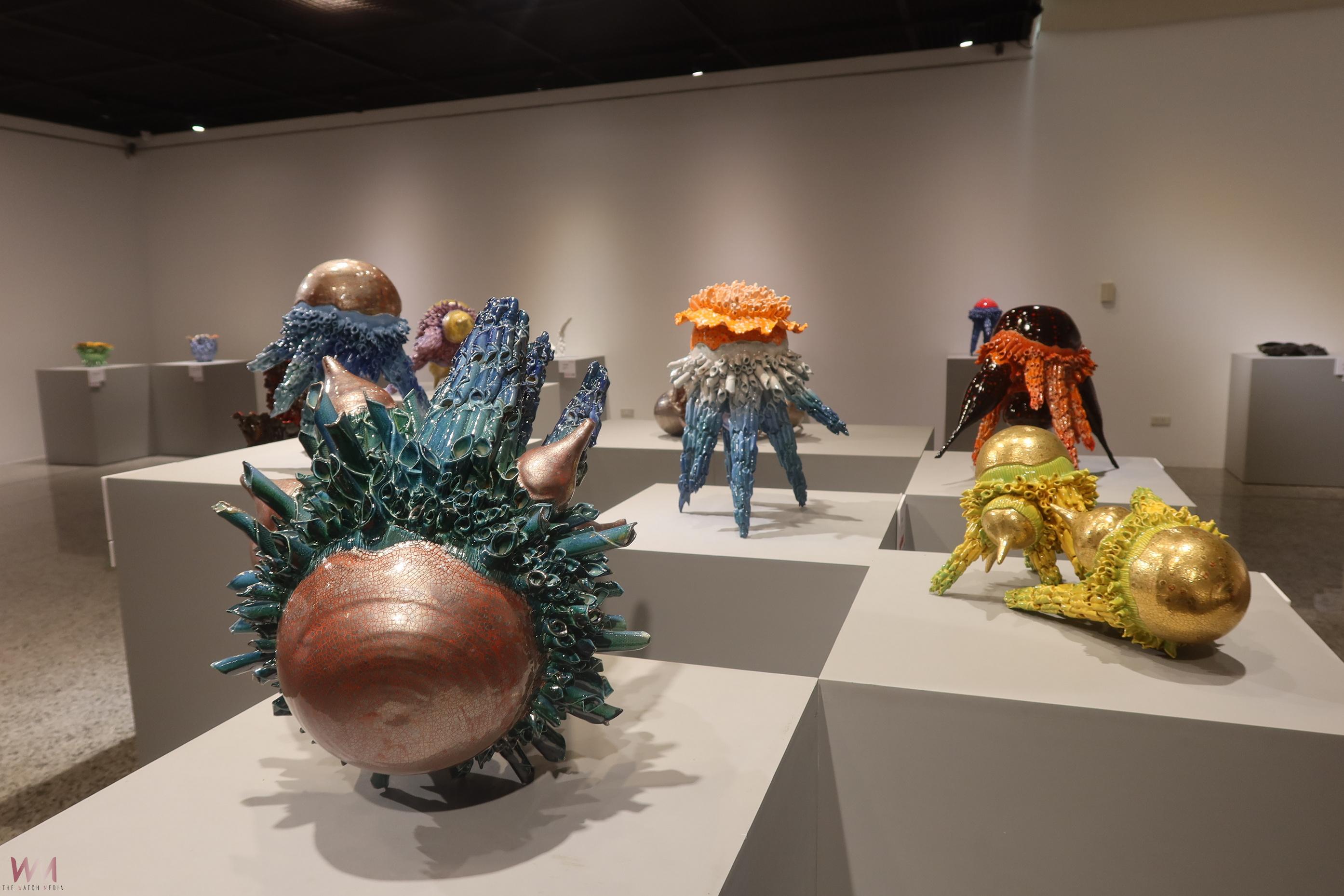 （有影片）／曾祥軒「花之微境」陶藝個展登場　彰化生活美學館展出至0803 - https://www.watchmedia01.com
