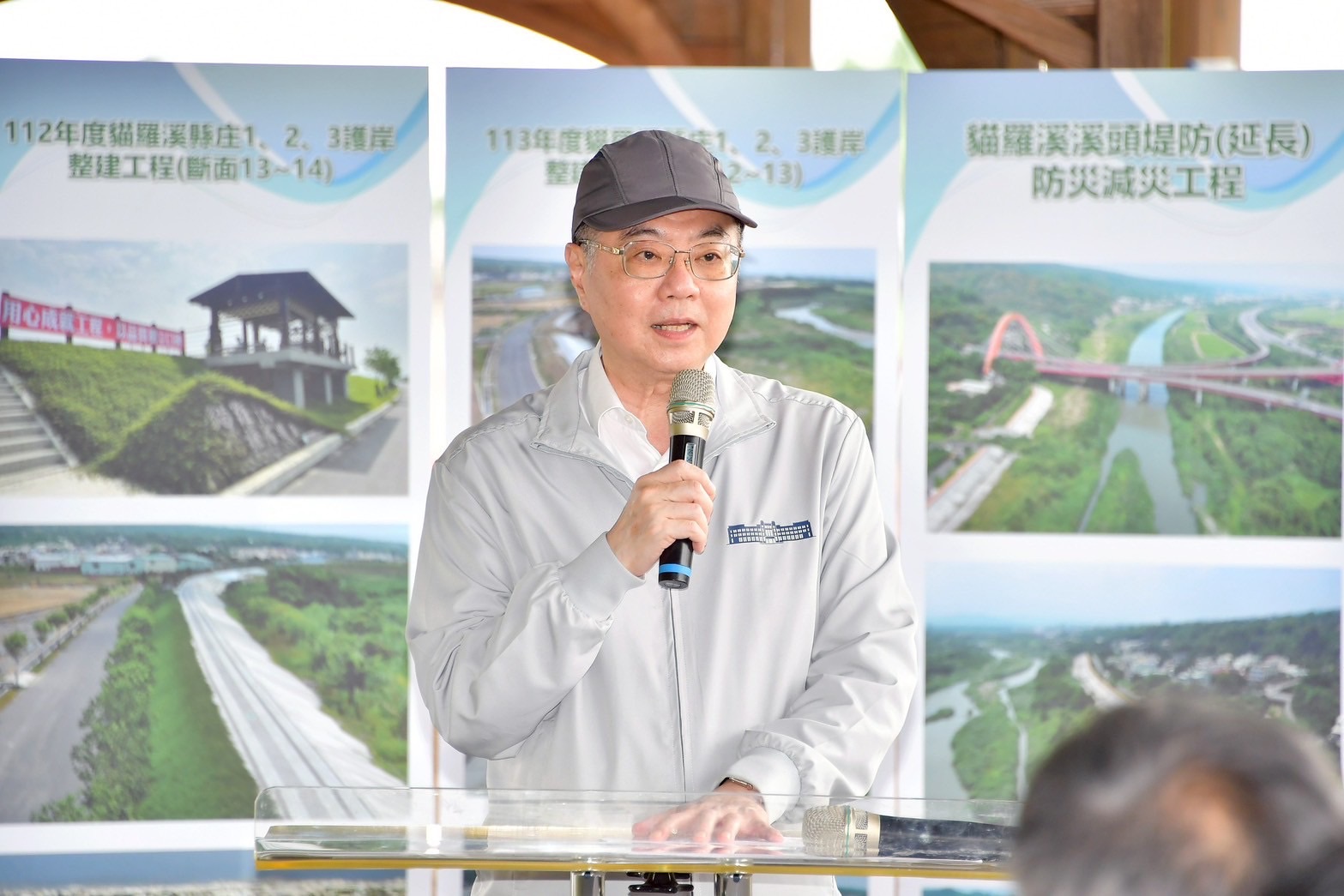 卓榮泰視察貓羅溪改善工程 王惠美籲中央助力6.38億建設經費 - https://www.watchmedia01.com