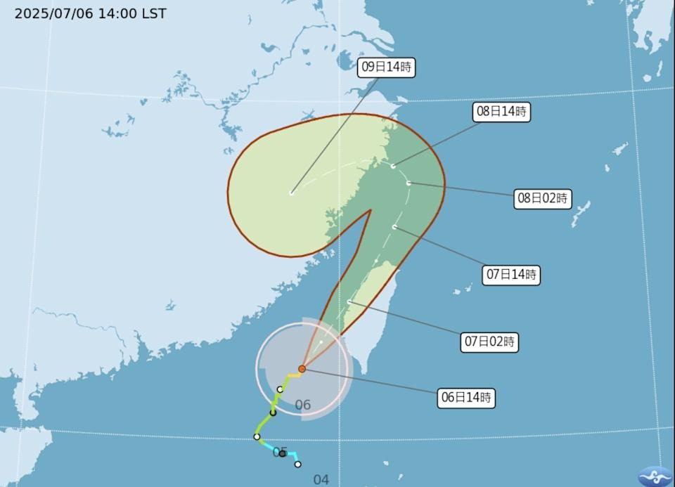 颱風丹娜絲來襲!西半部12縣市宣布7/7放颱風假 北北基照常上班上課、桃園4區例外停班課 - https://www.watchmedia01.com