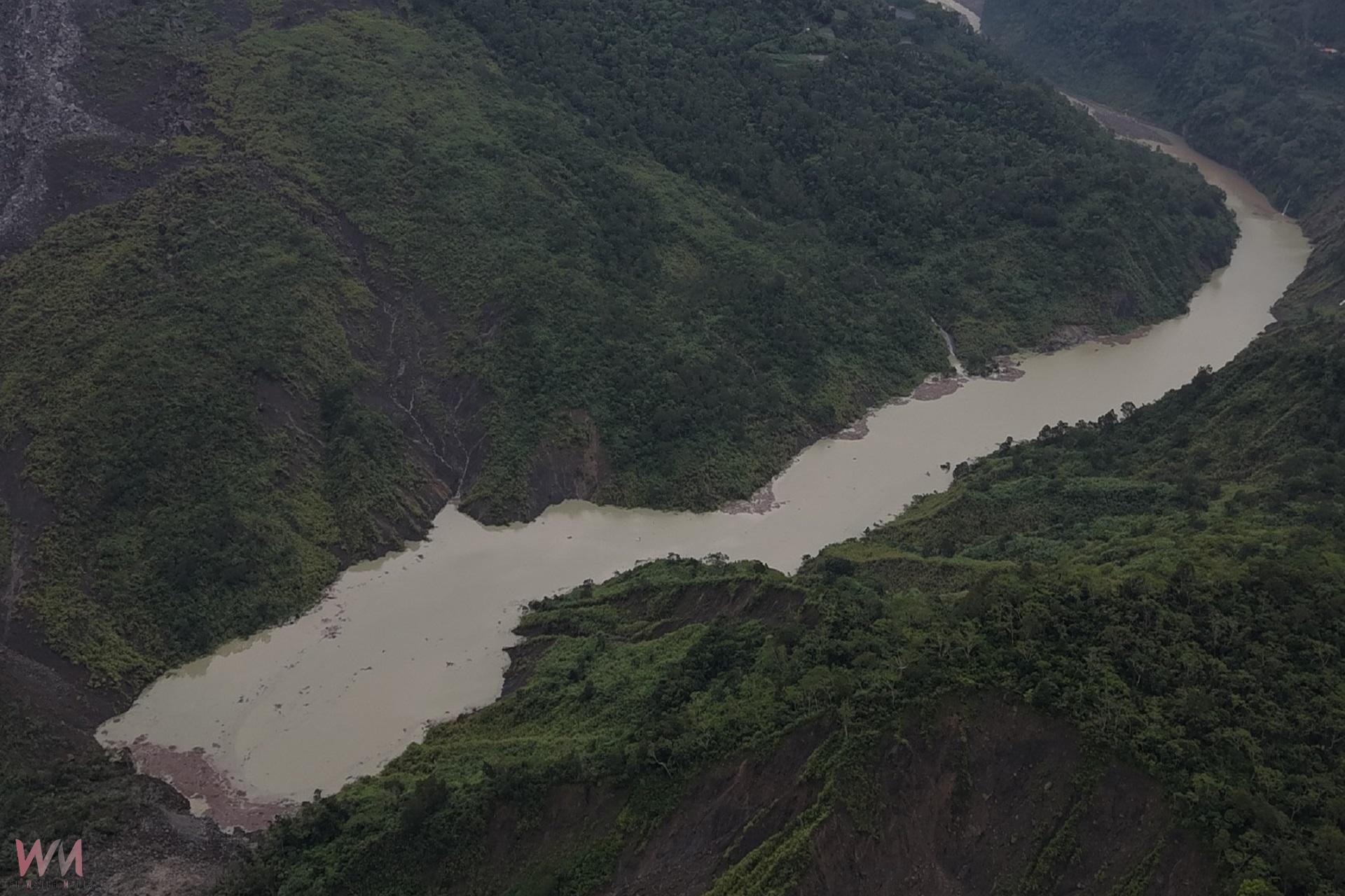 雲林消失草嶺潭再現堰塞湖    土體結構不穩恐潰堤之虞 - https://www.watchmedia01.com