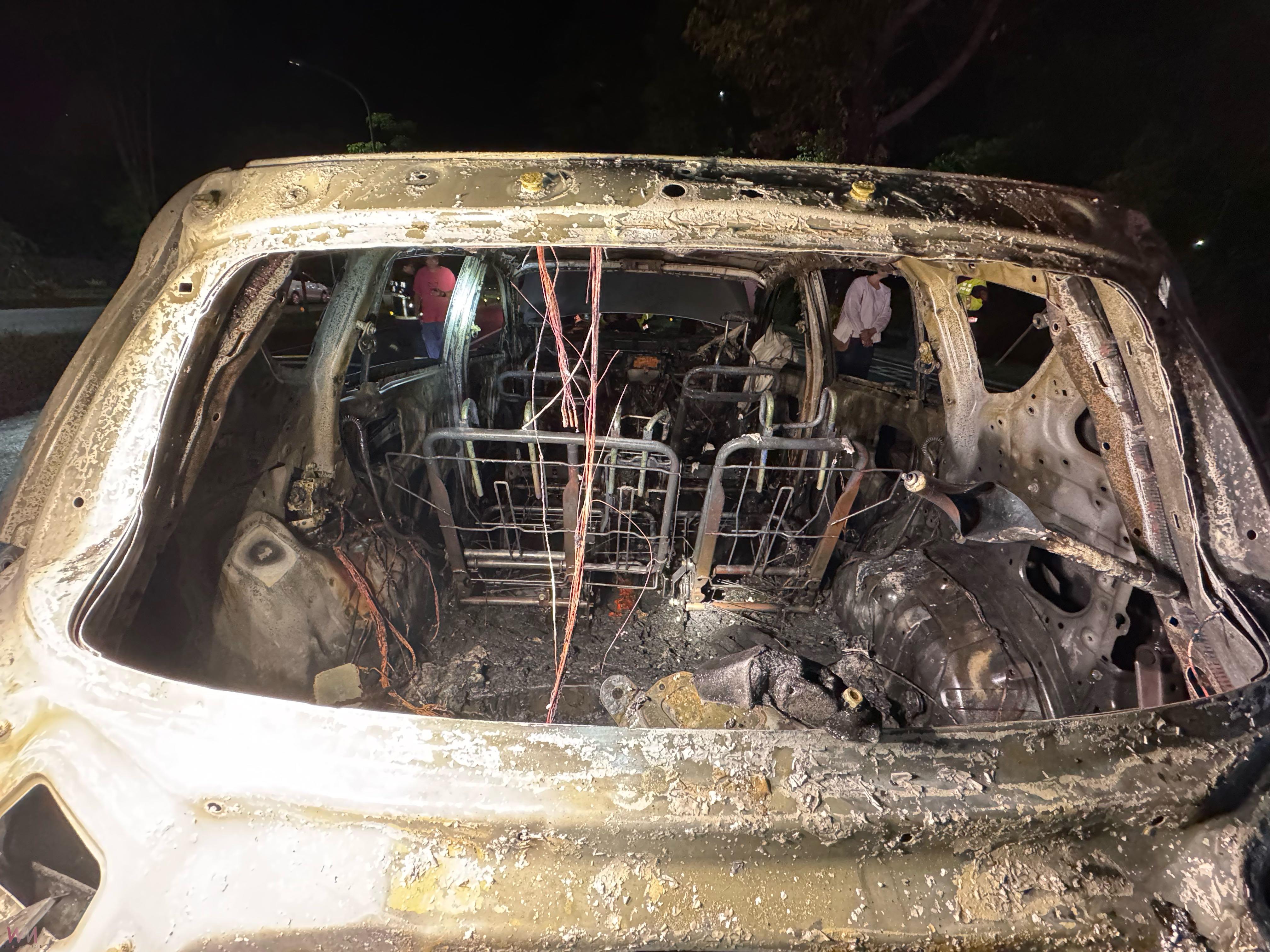 台東縣議員楊秋珍座車祭拜行程後自燃 驚險跳車逃生 - https://www.watchmedia01.com