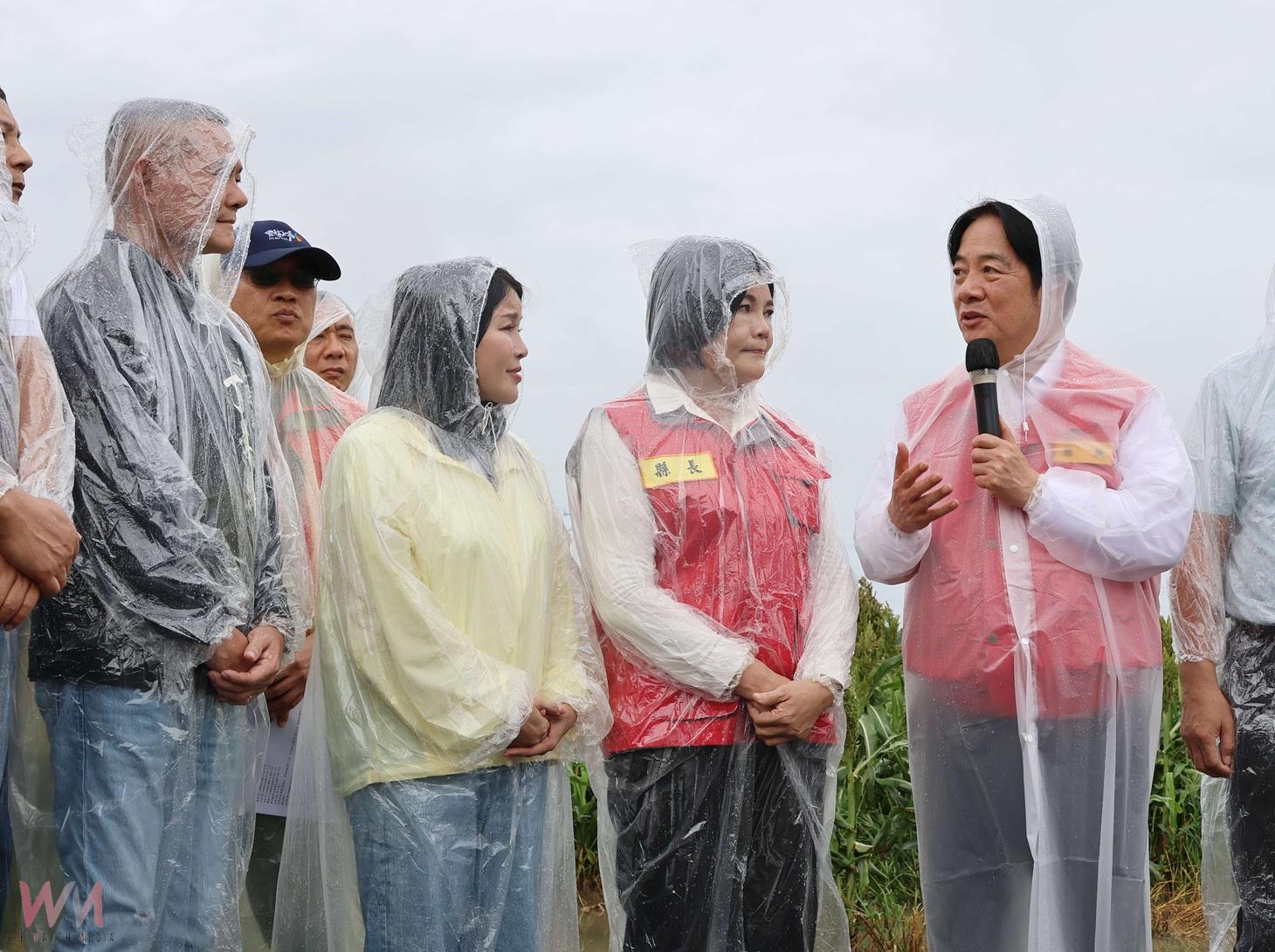 賴清德雲林勘災 張麗善當面陳情 籲儘速將雲林納入全品項免現勘救助 - https://www.watchmedia01.com