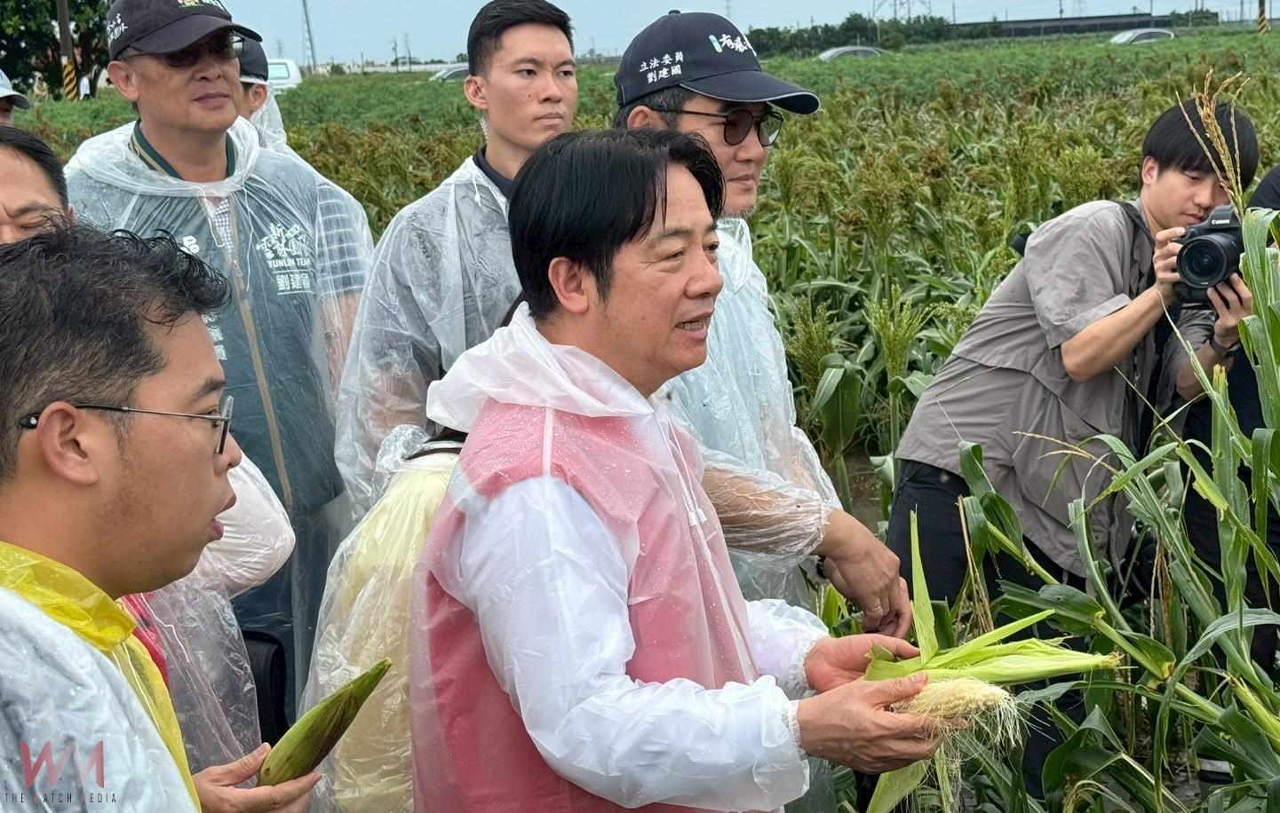 總統賴清德雲林勘災 劉建國籲農損免會勘加速補助 - https://www.watchmedia01.com