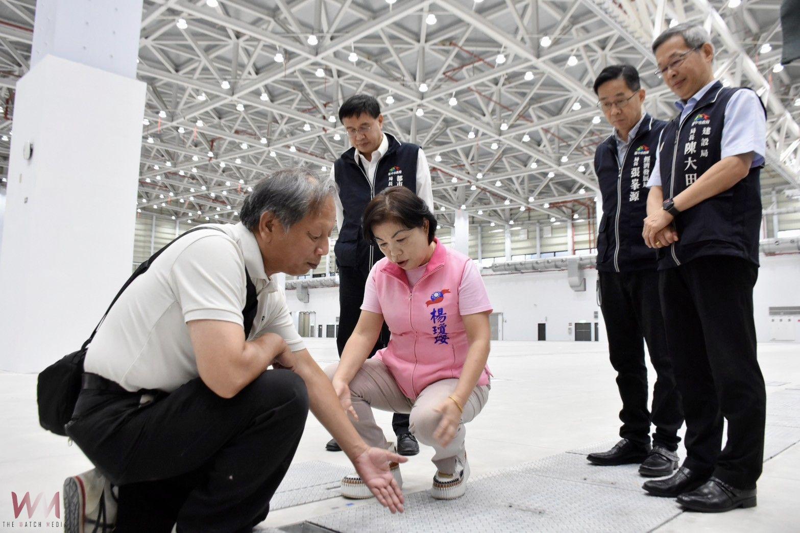 立法院經濟委員會赴台中國際會展中心考察 貿協宣布11月底展覽棟1樓正式啟用 - https://www.watchmedia01.com
