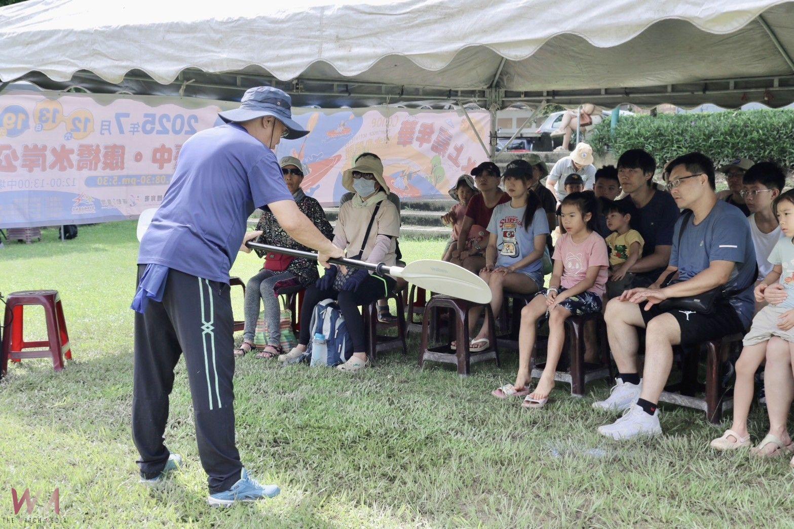 炎炎夏日划船趣　台中市大里康橋公園獨木舟體驗涼快登場 - https://www.watchmedia01.com