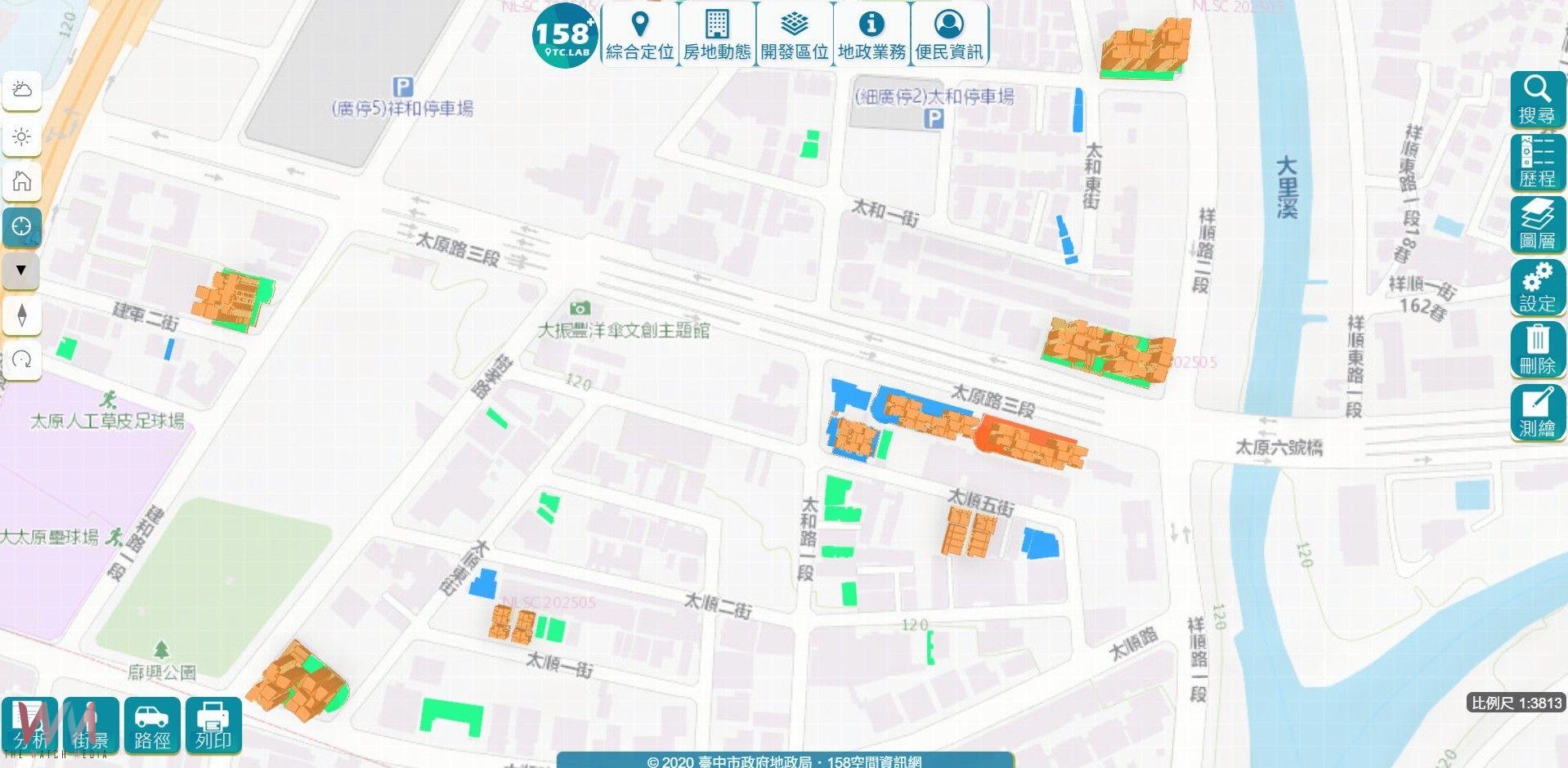 打造透明便利 不動產資訊平台　中市地政局3D建物查詢上線 - https://www.watchmedia01.com