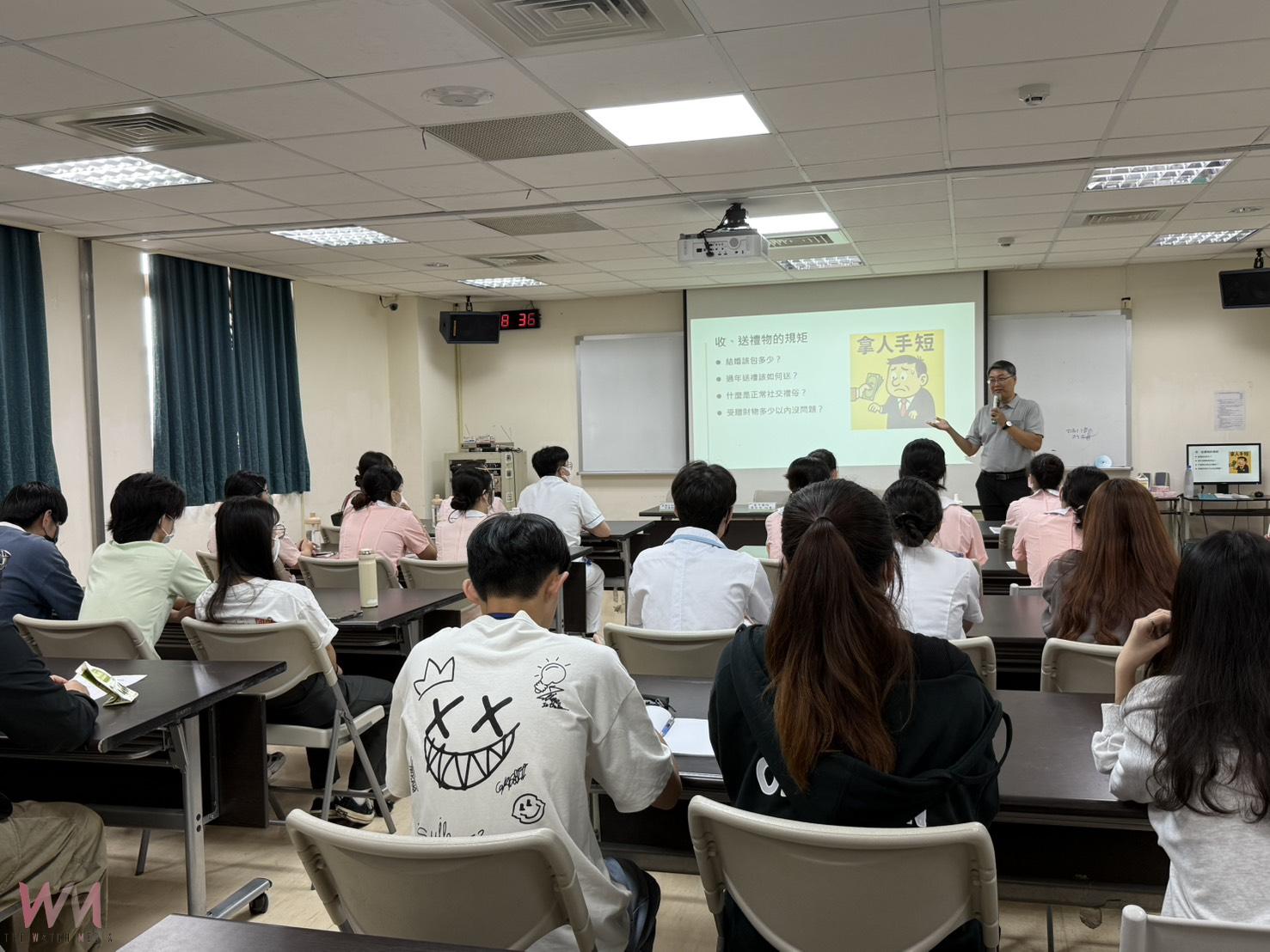 承辦「鉛中毒案」律師張繼圃談廉政倫理　實習生擠爆臺中醫院 - https://www.watchmedia01.com