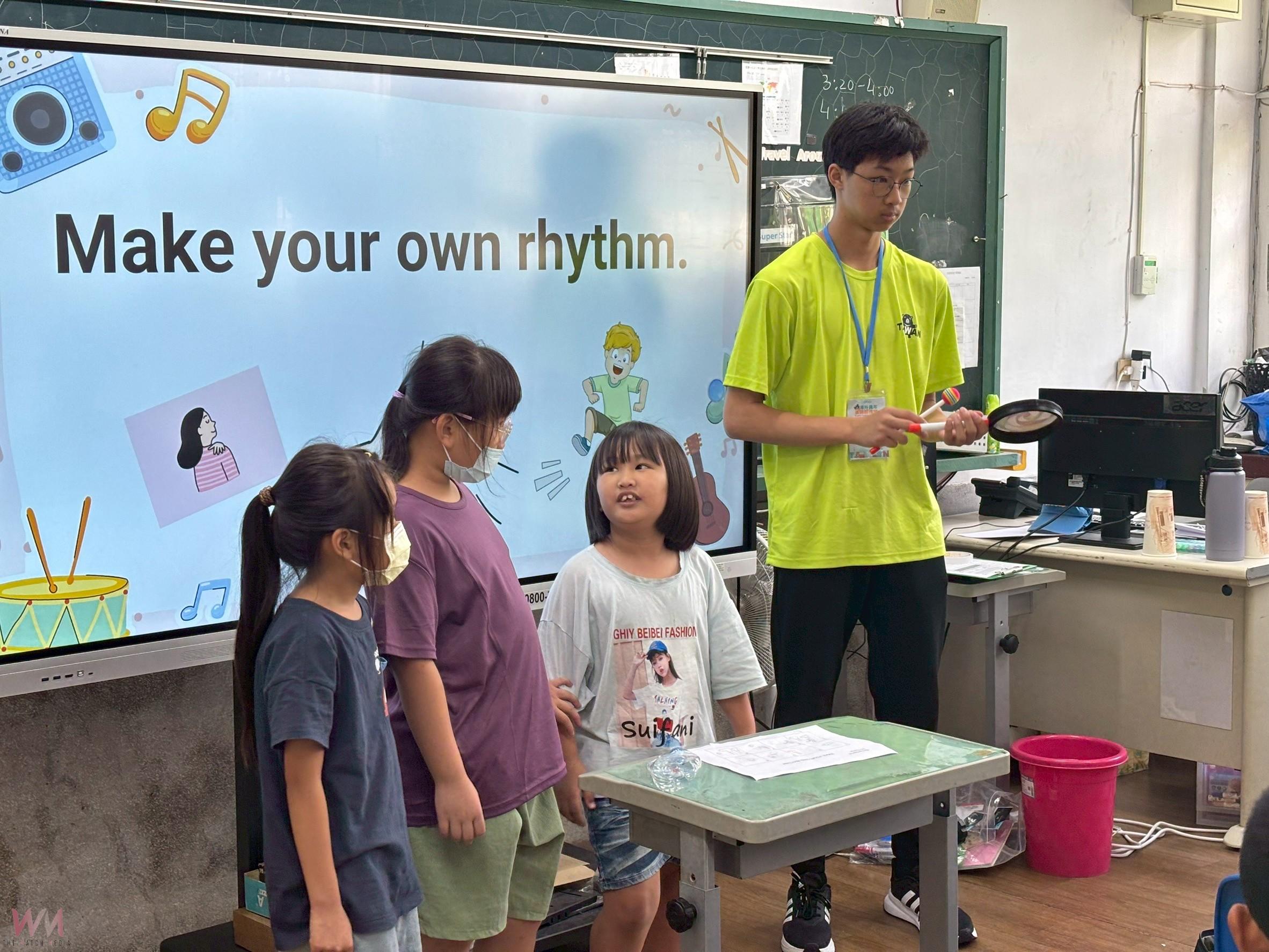 (有影片)/國聖國小海外青年英語營 美國青年帶來沉浸式英語學習體驗 - https://www.watchmedia01.com