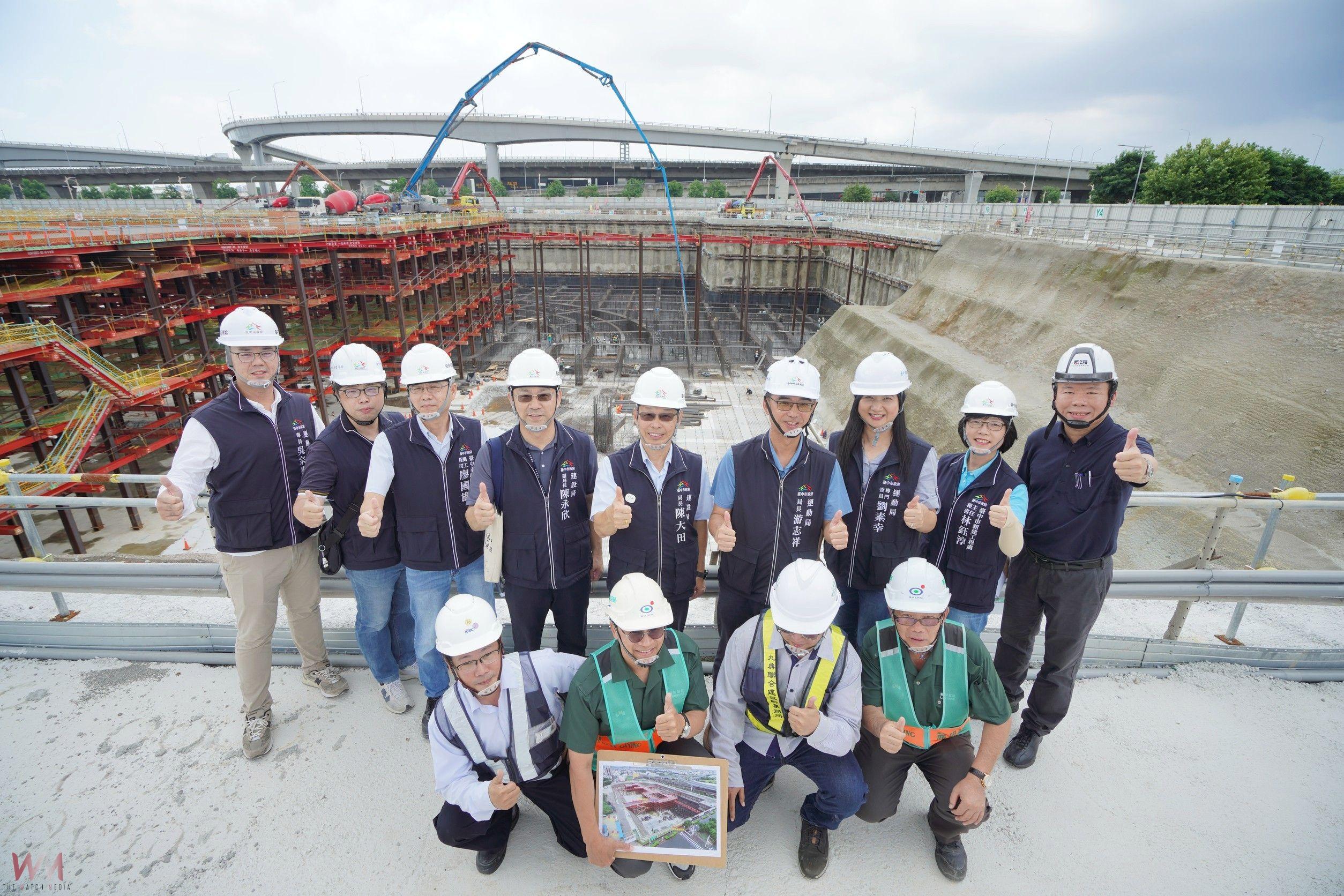 「台中巨蛋」突破歷史性里程碑 土方開挖完成 正式進入主體結構階段 - https://www.watchmedia01.com
