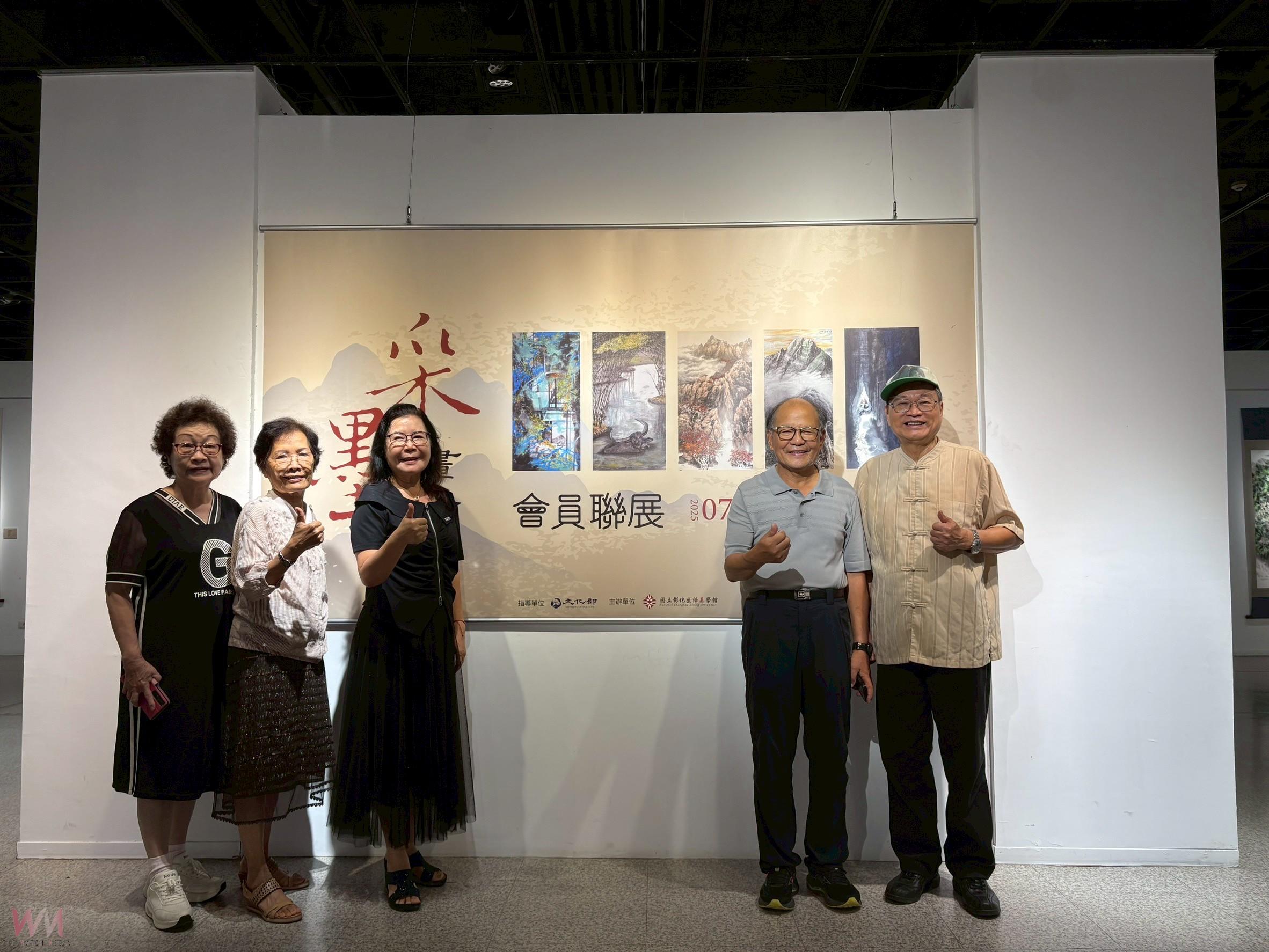 （有影片）／62幅水墨力作　彰化生活美學館展現筆墨與山水之美 - https://www.watchmedia01.com