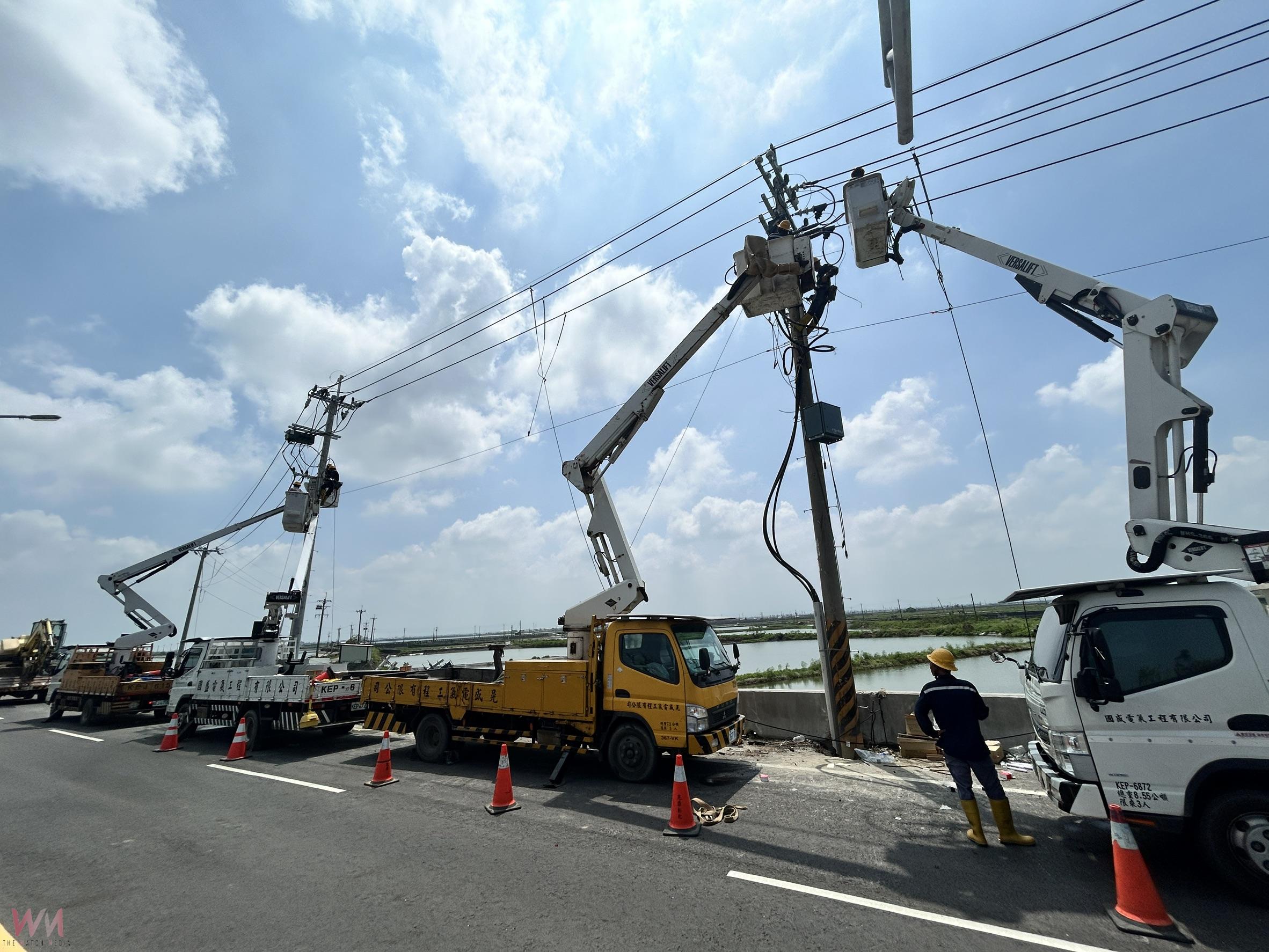 復電逾99.9%　台電嘉義努力點亮燈火也為安全把關 - https://www.watchmedia01.com