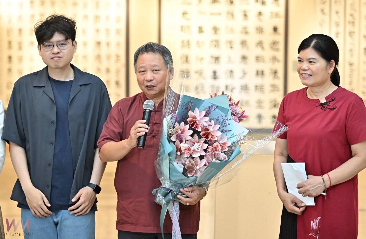 書法家蔡誠賢書海墨痕展出　累積四十年創作19日首度亮相 - https://www.watchmedia01.com
