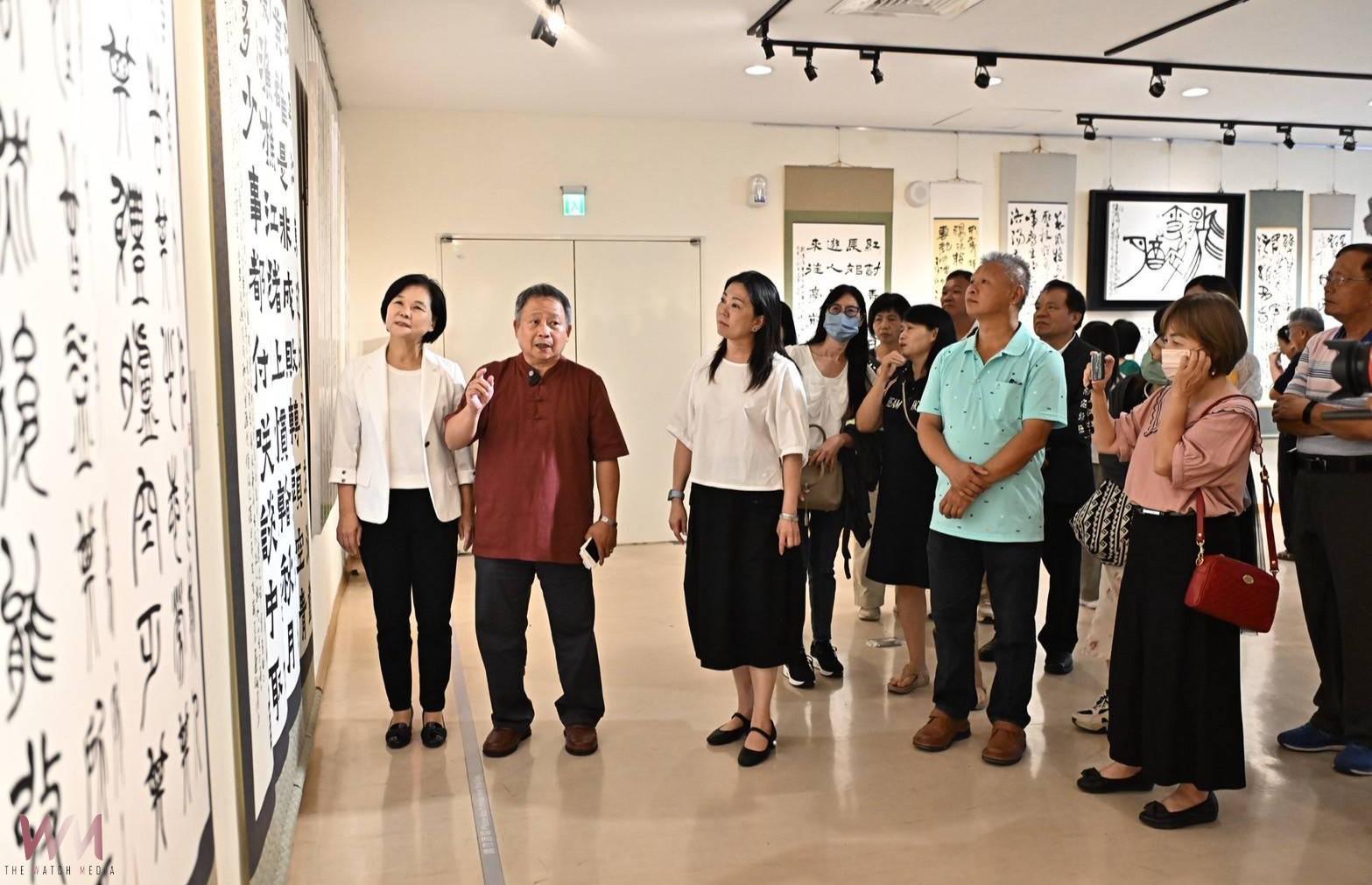 書法家蔡誠賢書海墨痕展出　累積四十年創作19日首度亮相 - https://www.watchmedia01.com