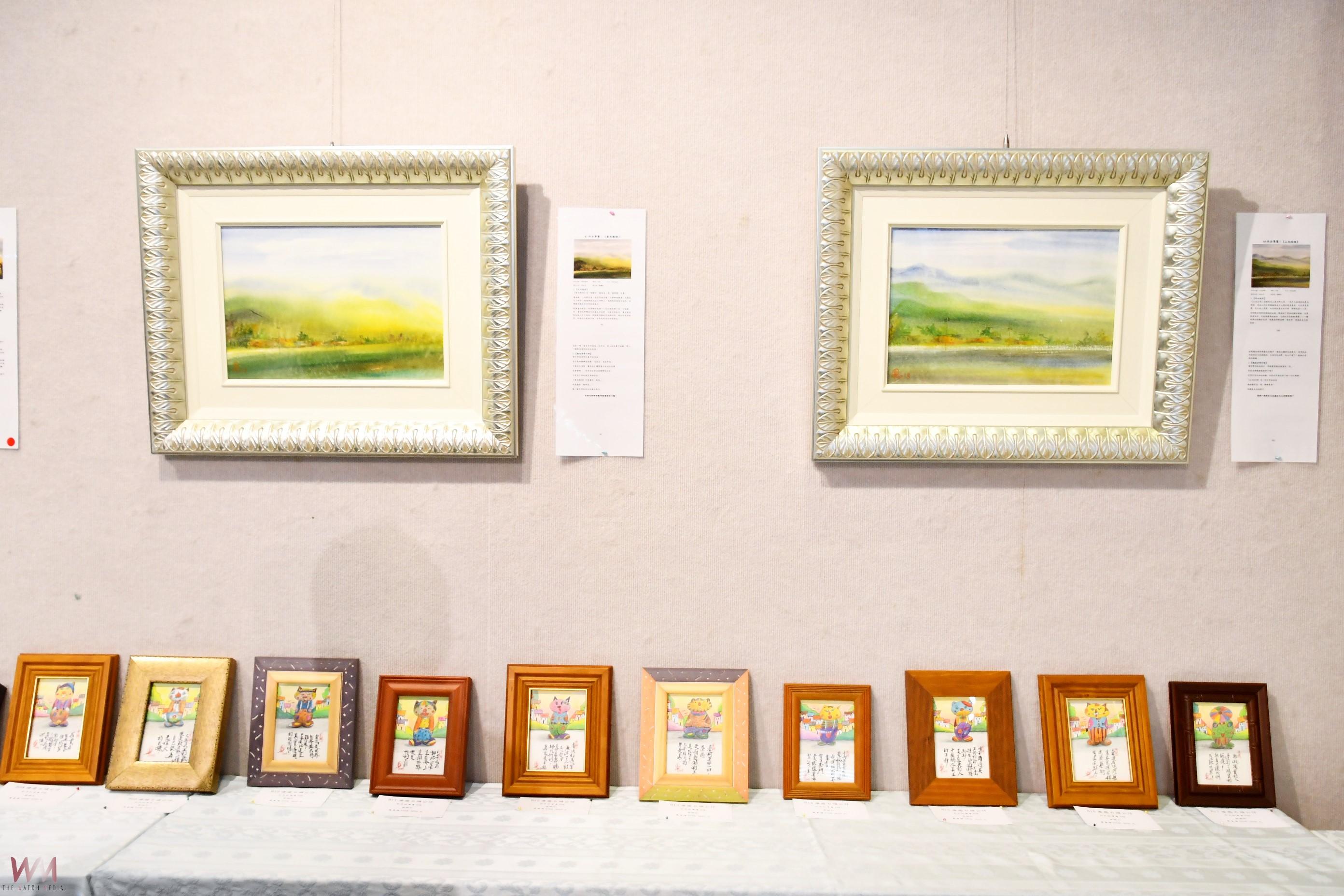 （有影片）／色彩命盤義賣助弱勢　蔡錫和70幅水彩畫展開生命哲學之旅 - https://www.watchmedia01.com
