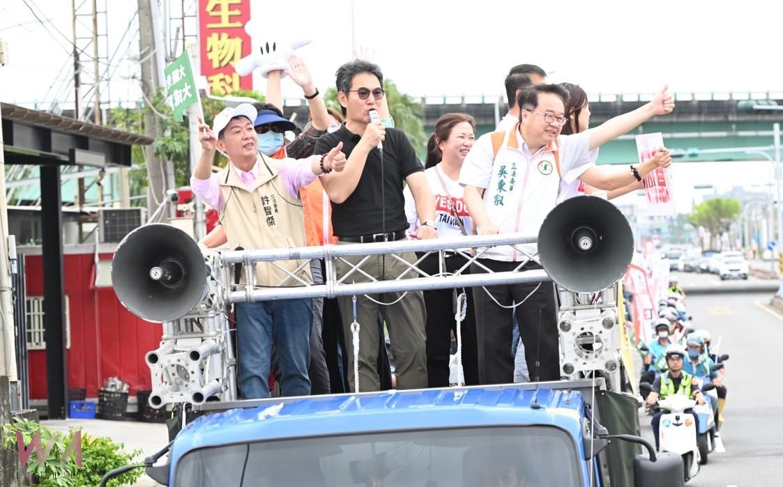 雲林護民主遶境啟動 百輛機車力挺罷免立委 - https://www.watchmedia01.com