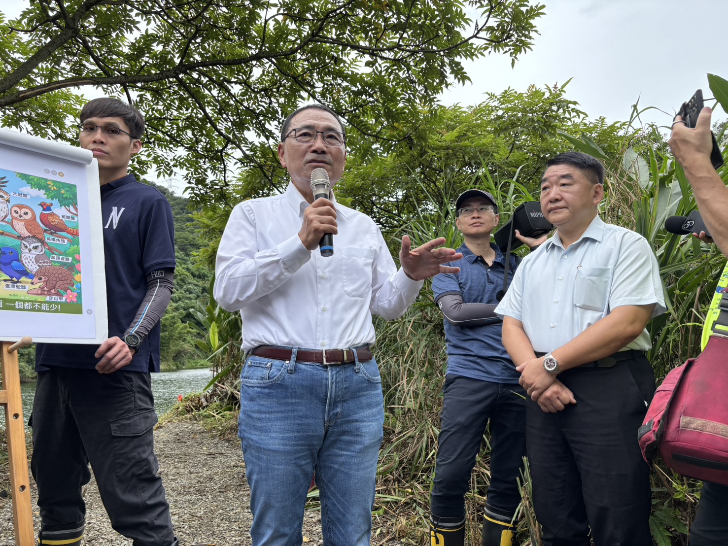 營造白匏湖生態園區、改善康寧街三期道路 侯友宜:打造友善居住環境 - https://www.watchmedia01.com