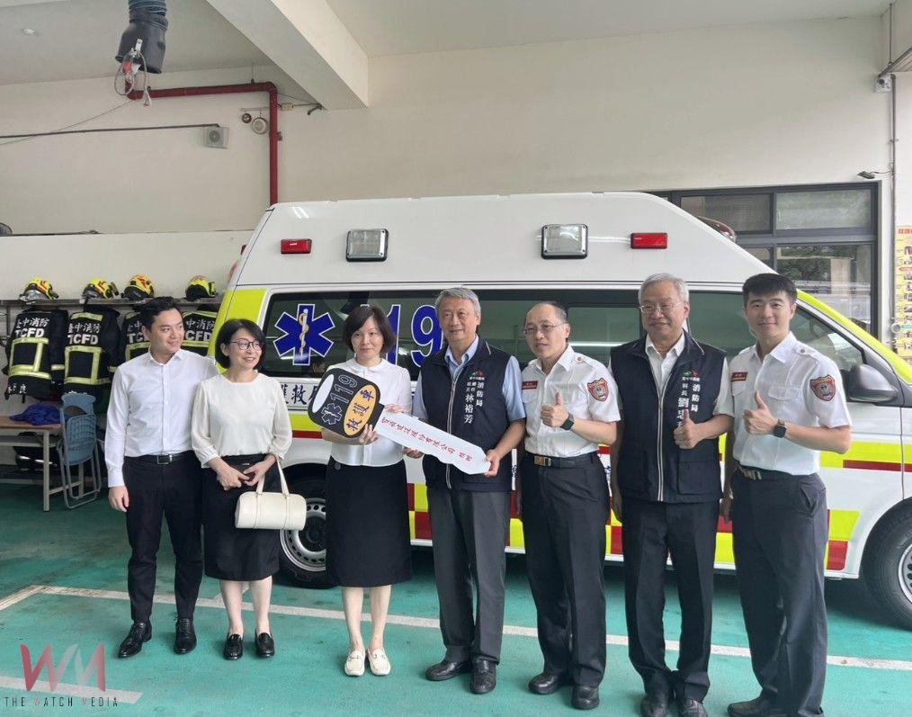 援助消防救災工作　寶禎建設捐贈救護車與器材提升市民安全 - https://www.watchmedia01.com