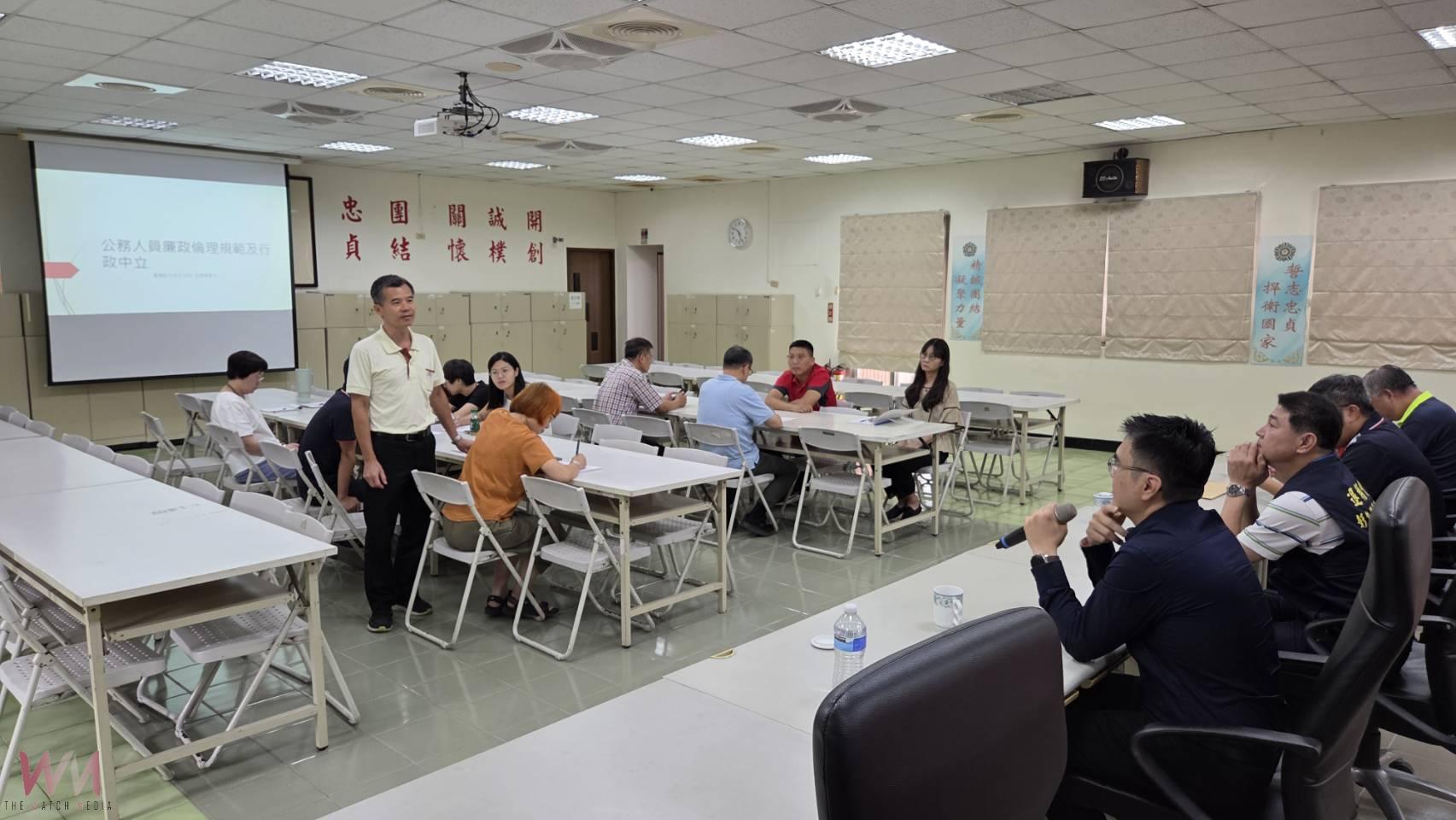 榮服處辦法治教育課　公務員收禮與行政中立怎麼做一次搞懂 - https://www.watchmedia01.com
