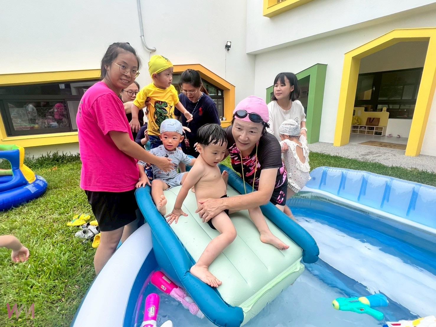 村東非營利幼兒園舉辦戲水安全宣導 以充氣游泳池體現重要性 - https://www.watchmedia01.com